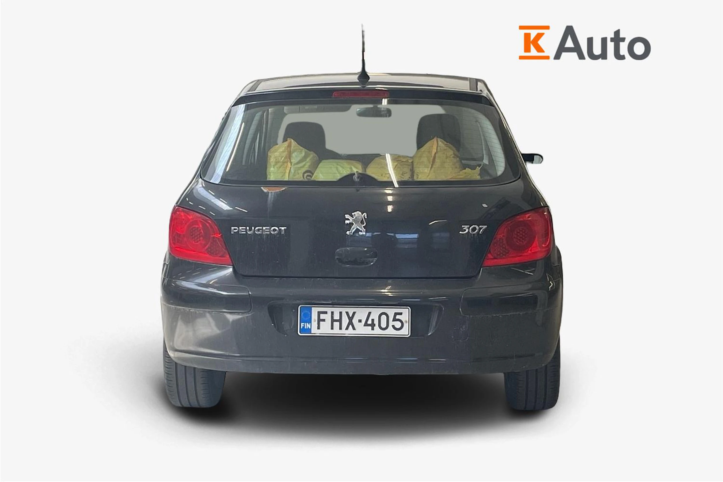 musta Peugeot 307 2007 kuva 3.