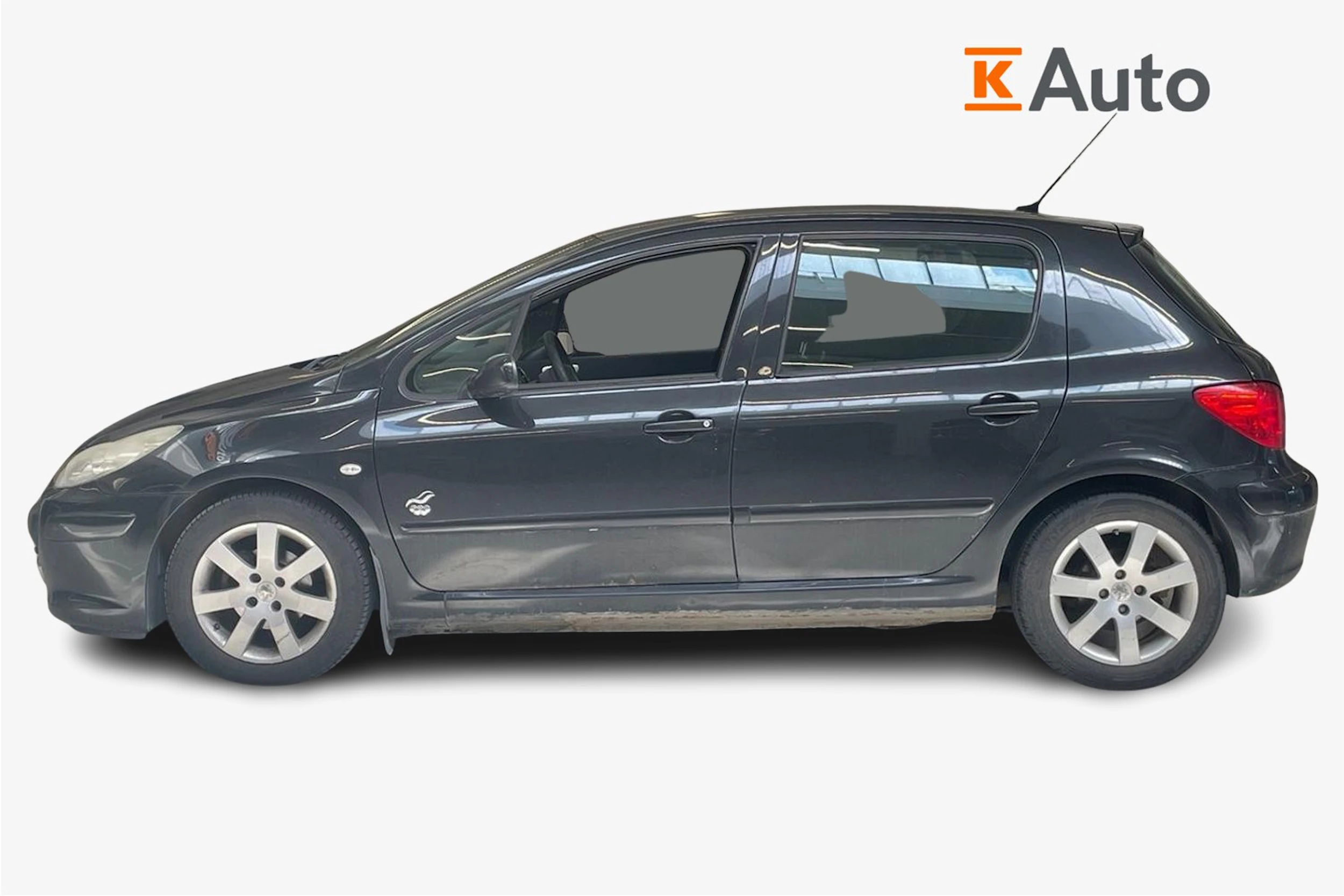 musta Peugeot 307 2007 kuva 5.