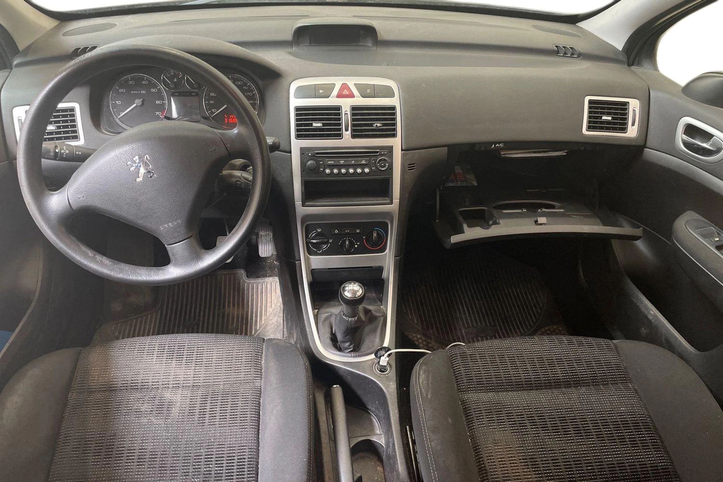 musta Peugeot 307 2007 kuva 7.