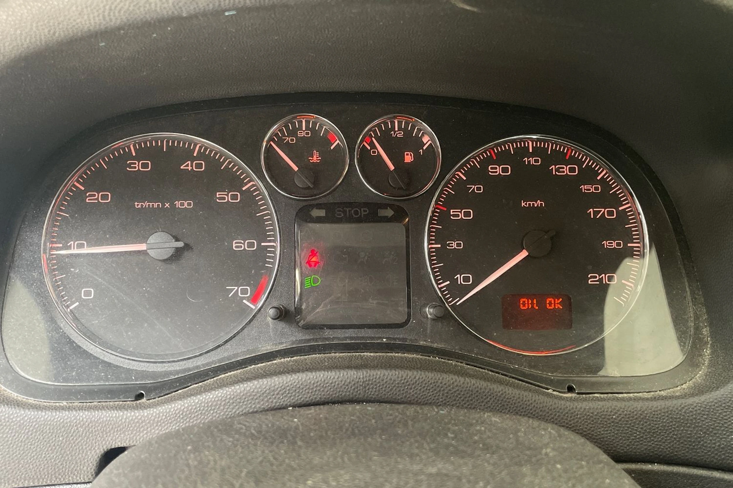 musta Peugeot 307 2007 kuva 11.