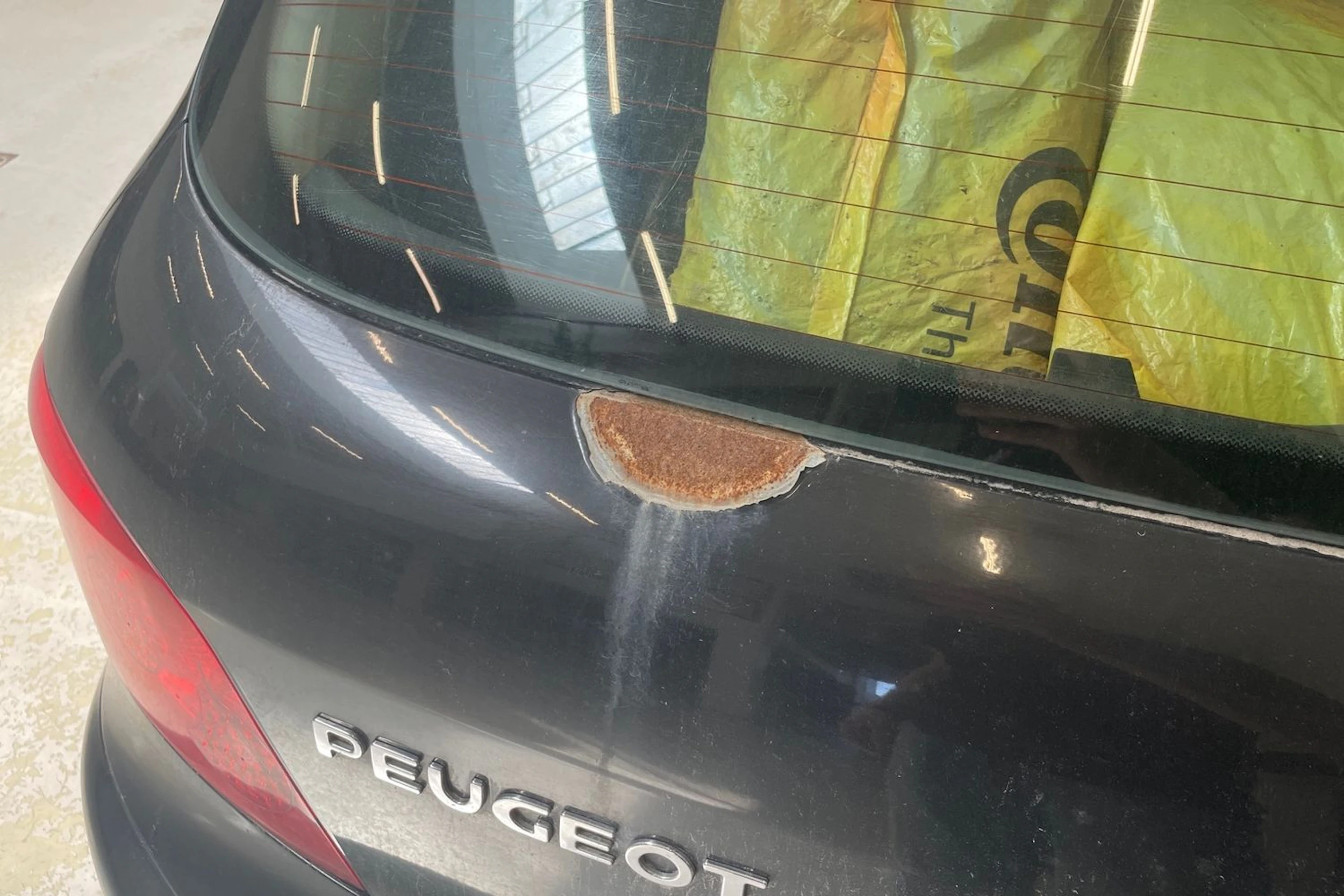 musta Peugeot 307 2007 kuva 21.