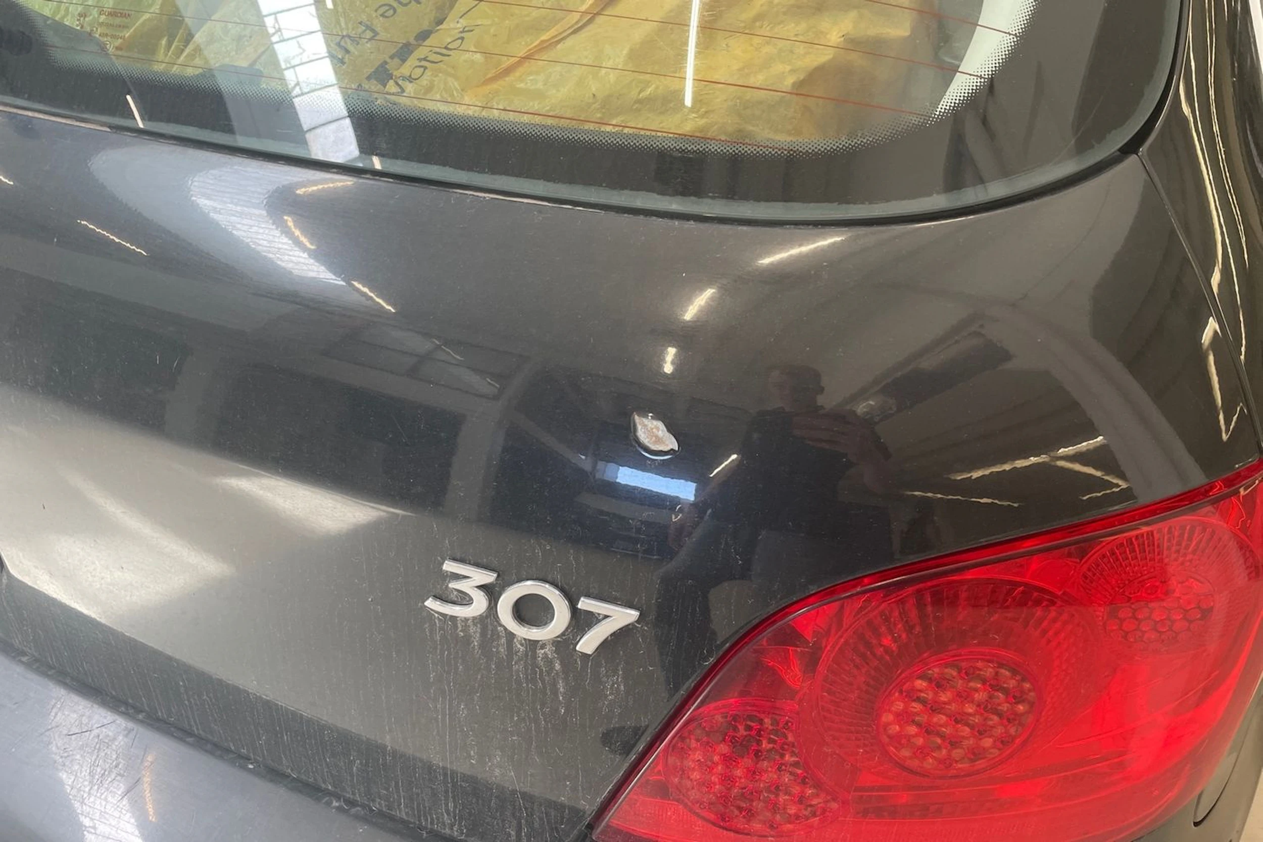 musta Peugeot 307 2007 kuva 22.