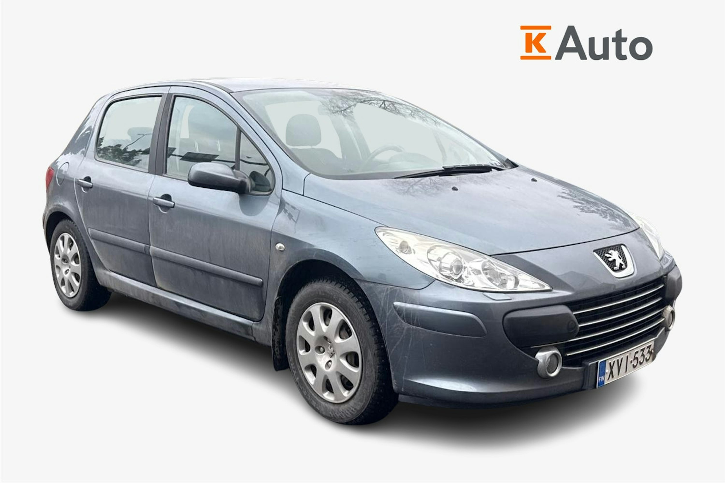 harmaa Peugeot 307 2007 kuva 1.