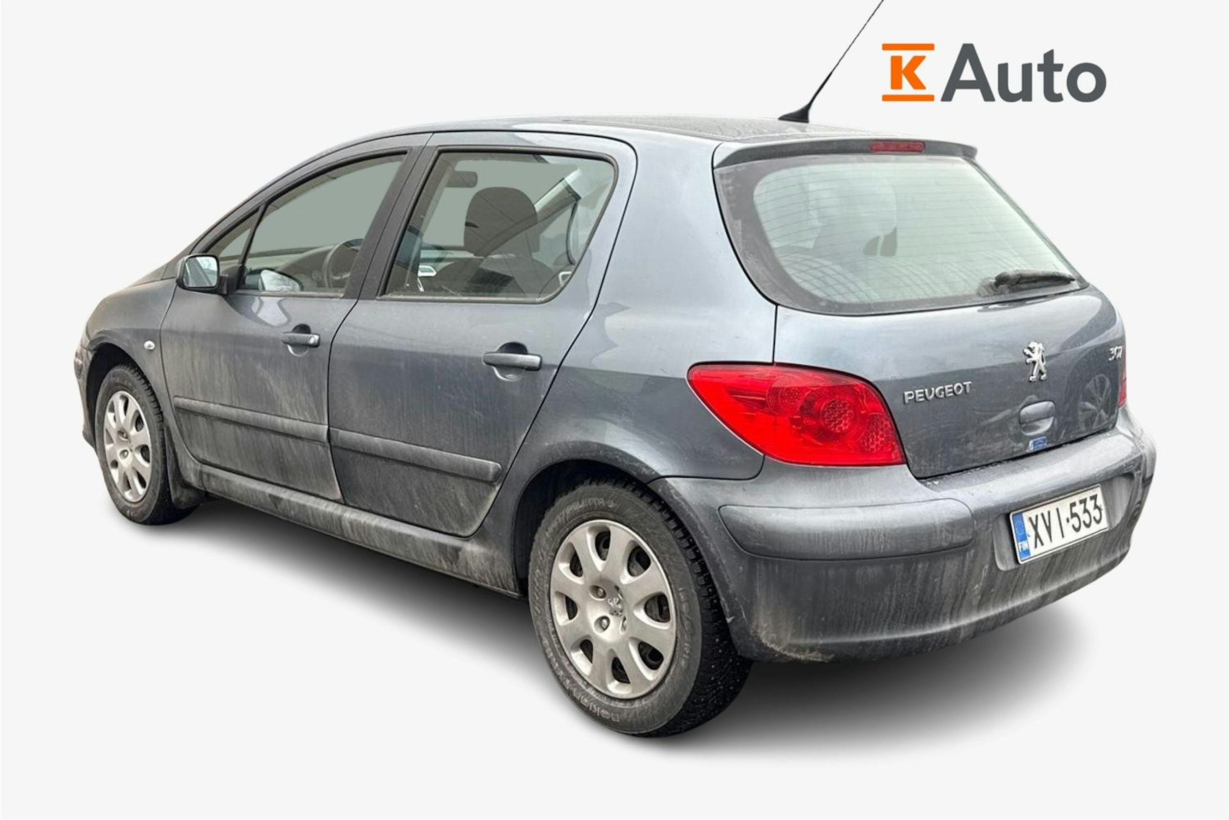 harmaa Peugeot 307 2007 kuva 2.