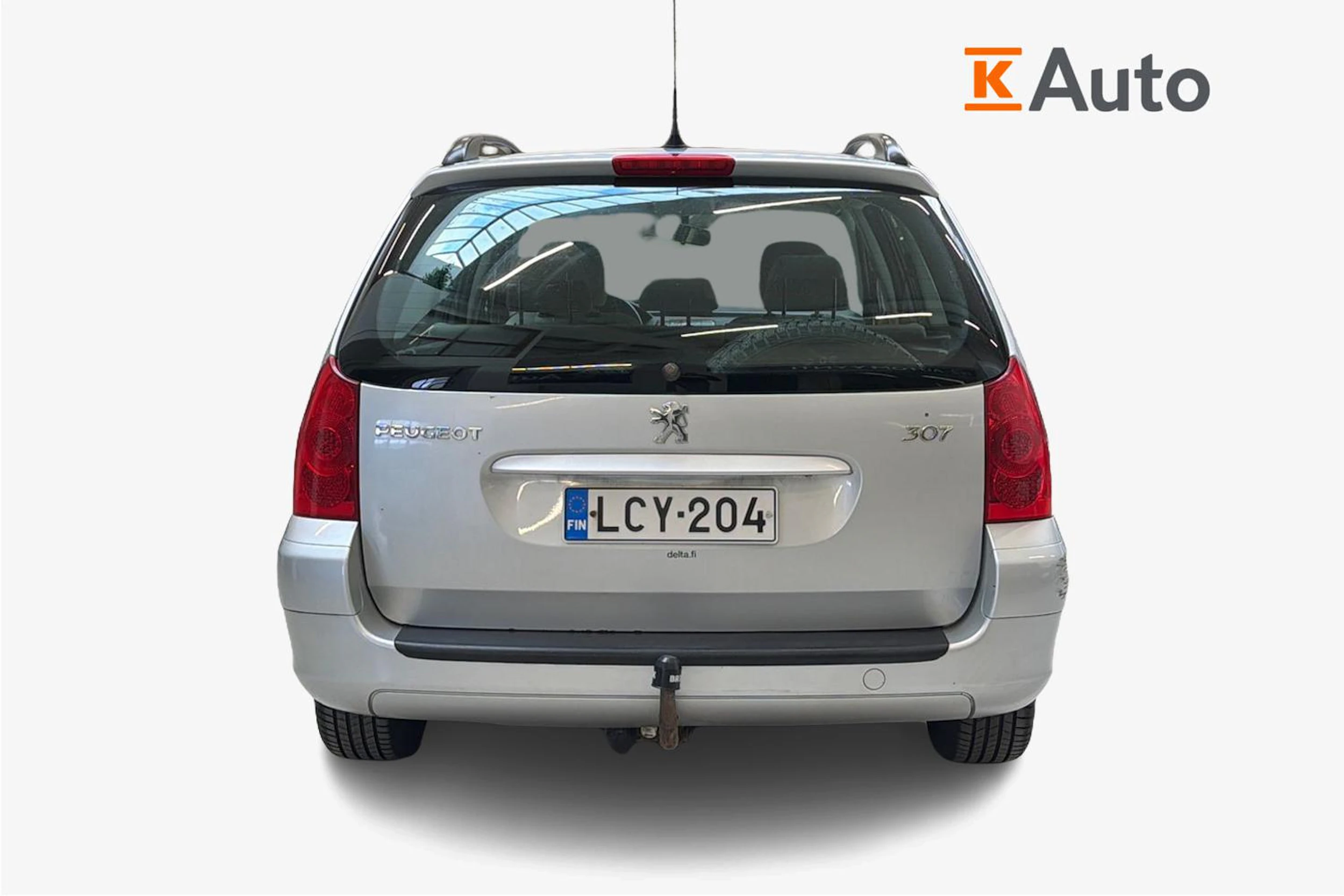 harmaa Peugeot 307 2008 kuva 3.
