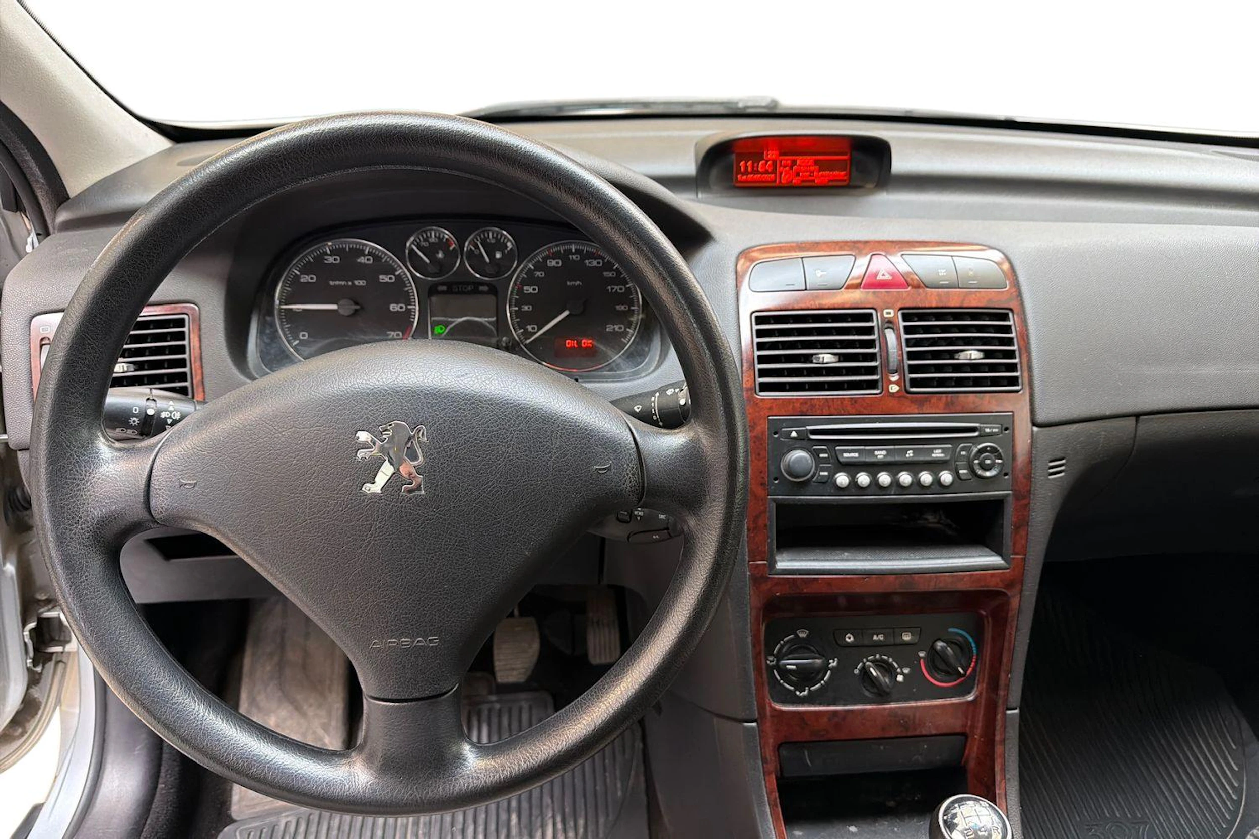 harmaa Peugeot 307 2008 kuva 7.