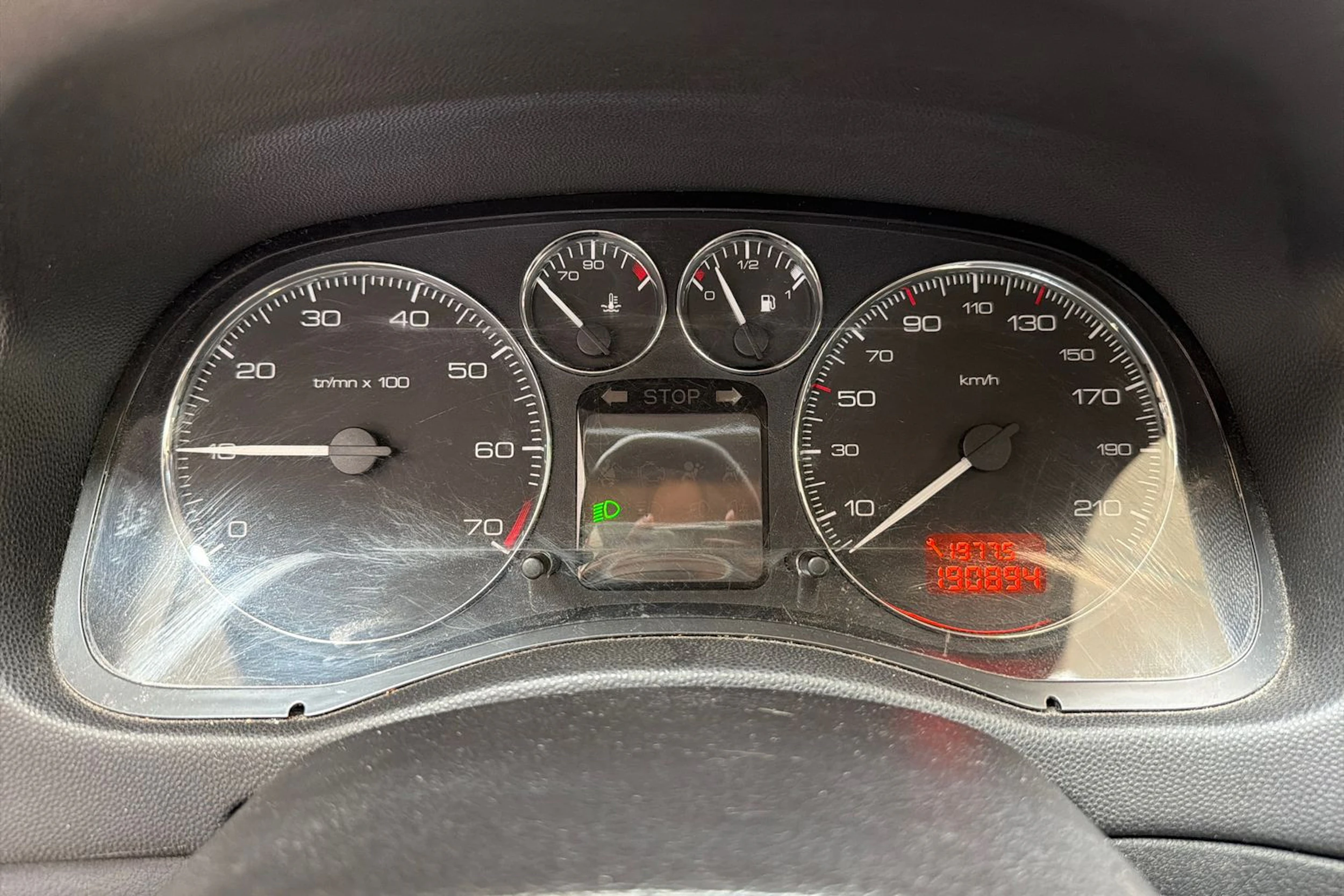harmaa Peugeot 307 2008 kuva 11.