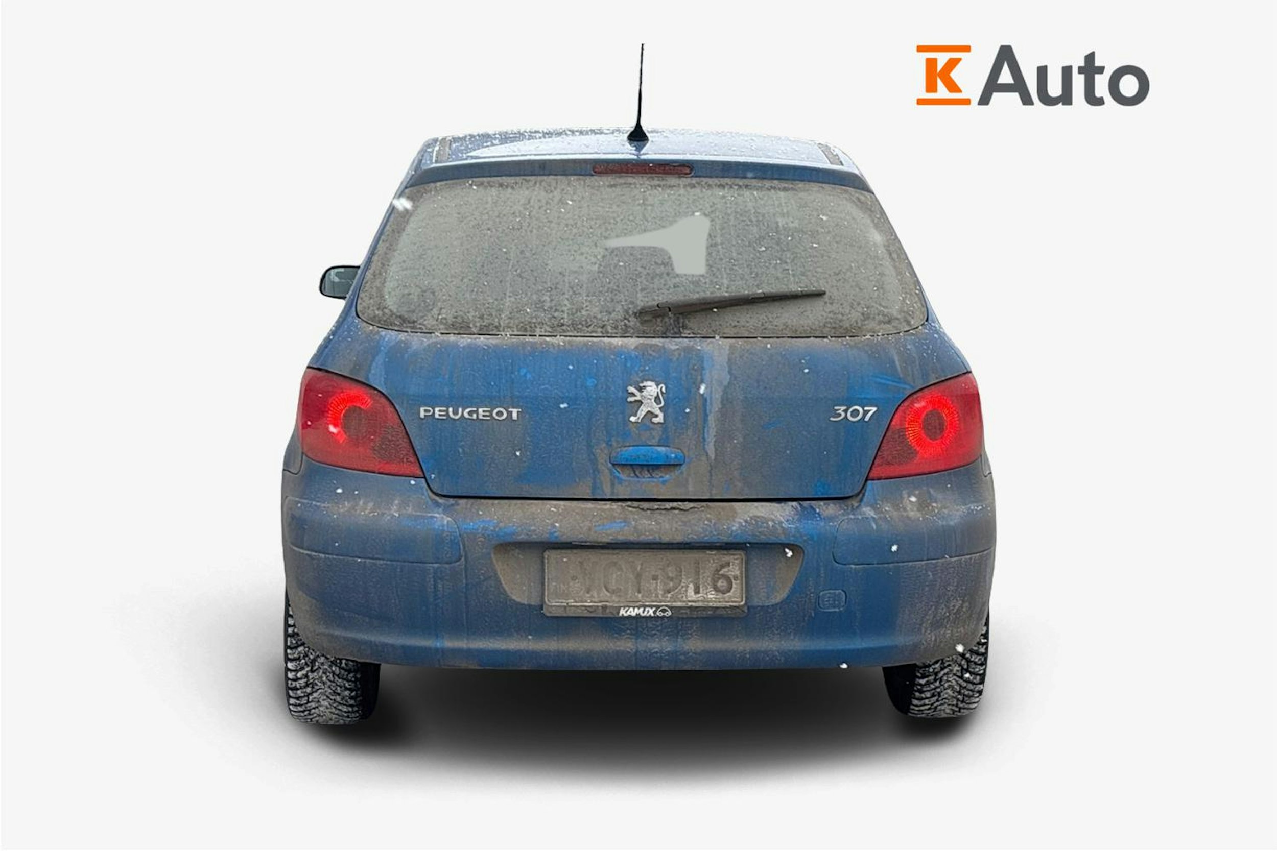 sininen Peugeot 307 2008 kuva 3.