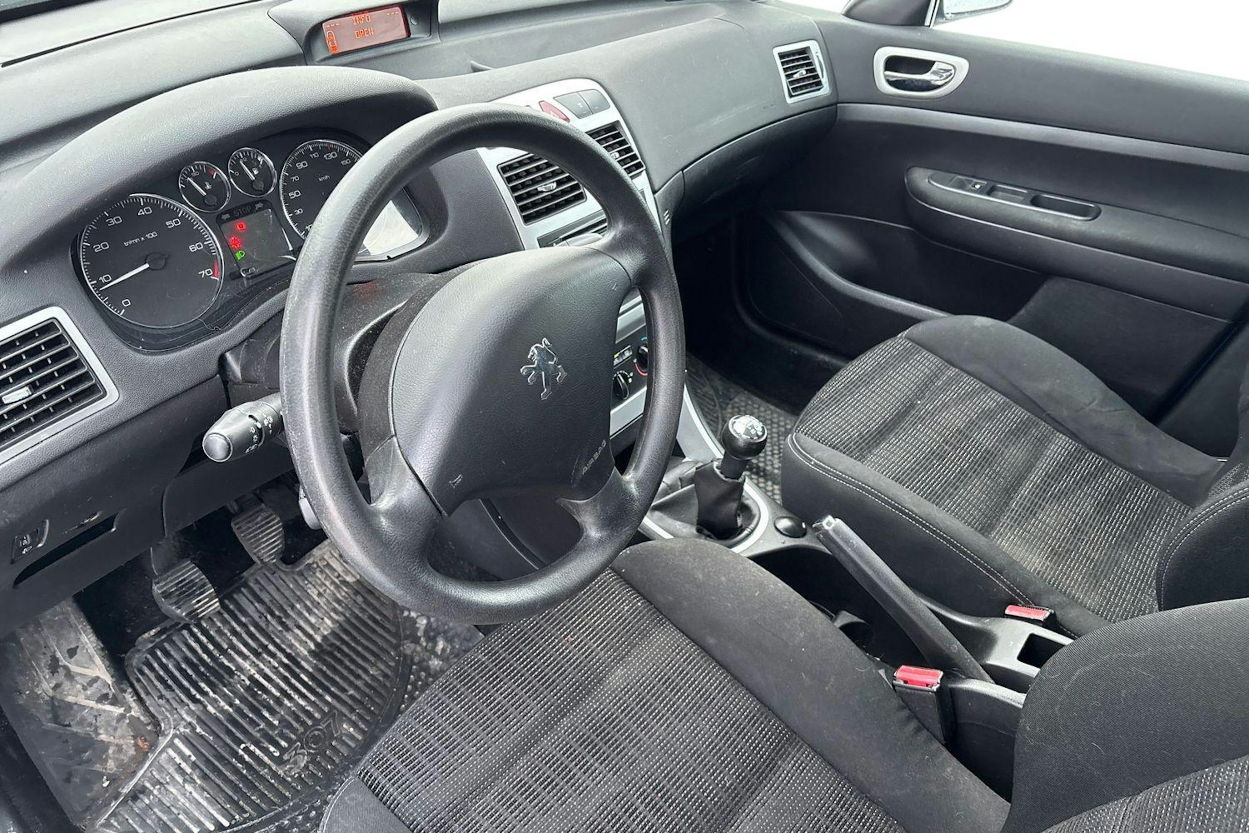 sininen Peugeot 307 2008 kuva 7.