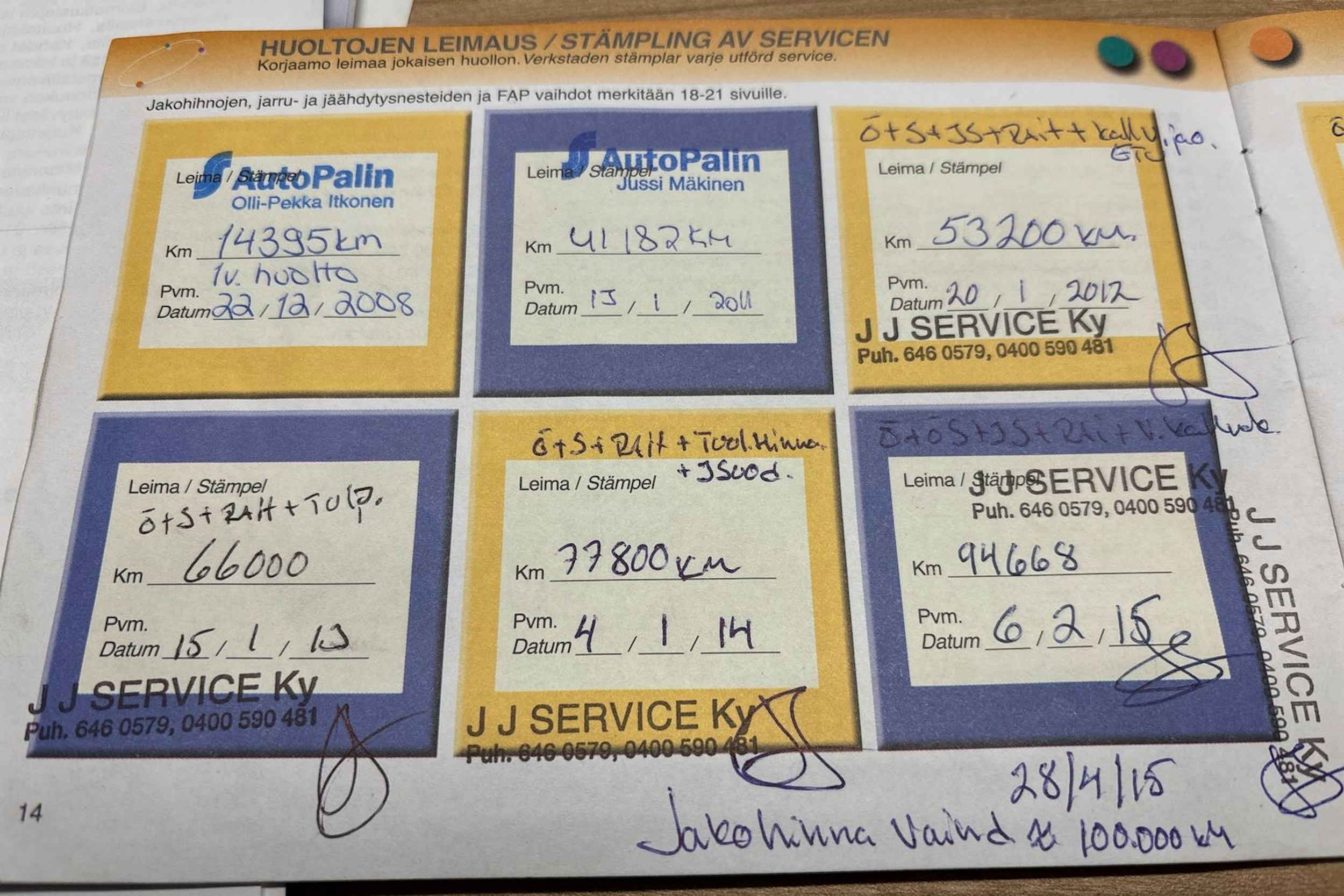 sininen Peugeot 307 2008 kuva 22.