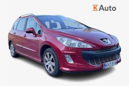 punainen Peugeot 308 2010 kuva 1.