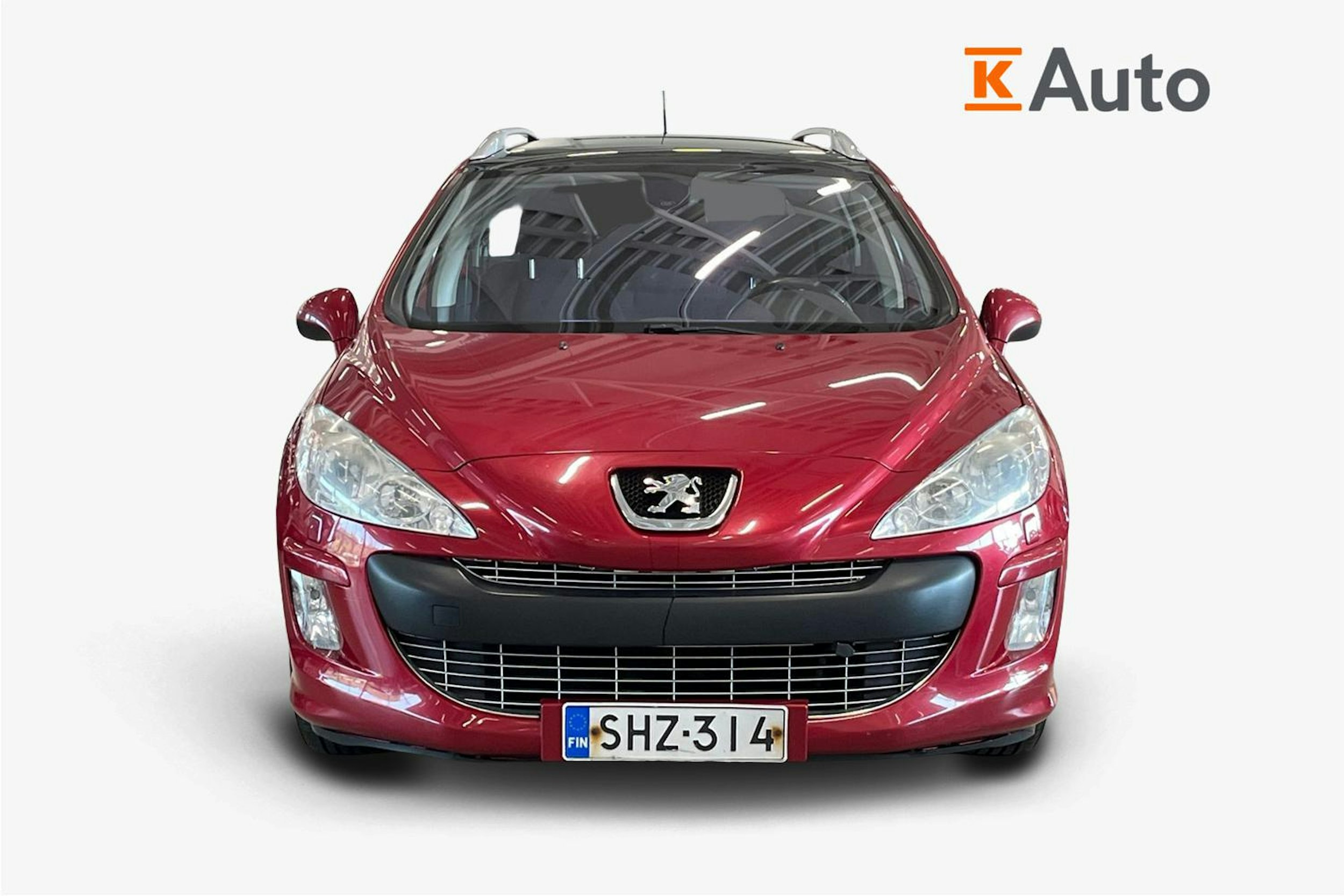 punainen Peugeot 308 2010 kuva 5.