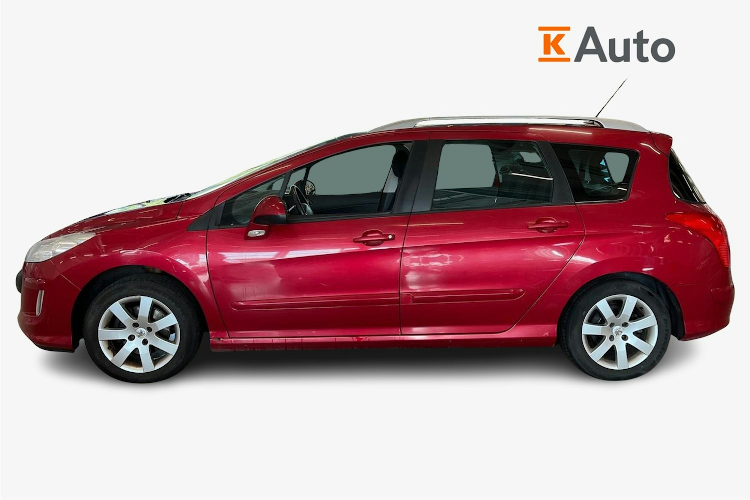 punainen Peugeot 308 2010 kuva 6.