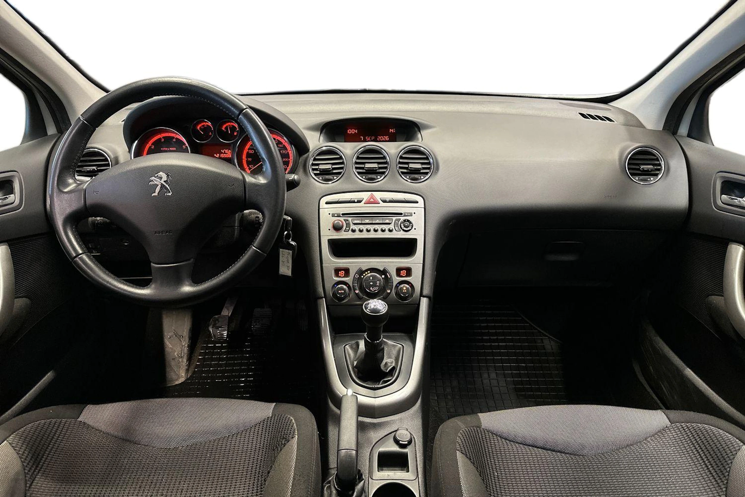 harmaa Peugeot 308 2011 kuva 7.