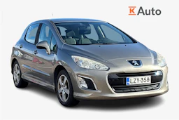Harmaa Peugeot 308 2012 kuva 1.