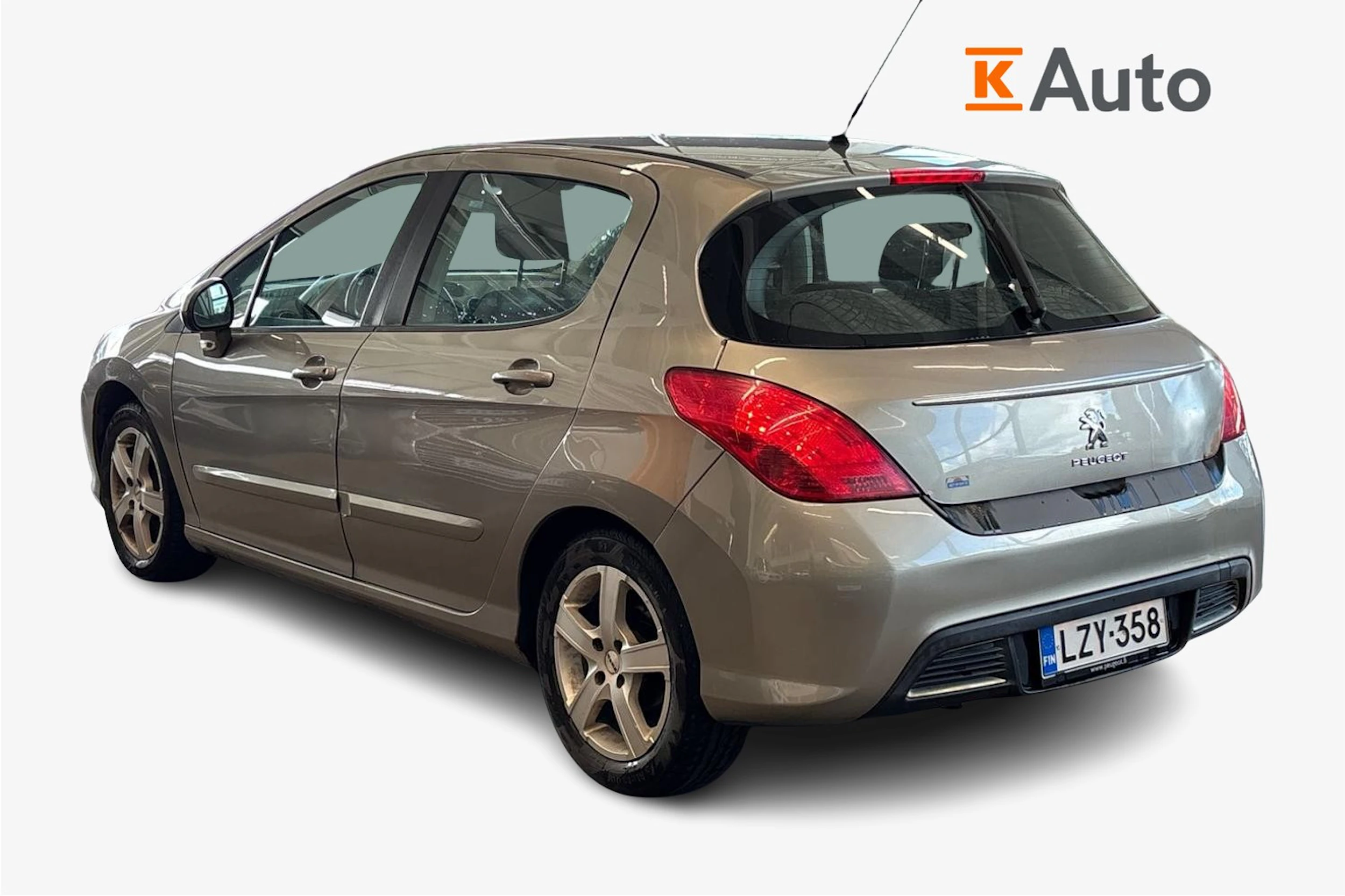 Harmaa Peugeot 308 2012 kuva 2.