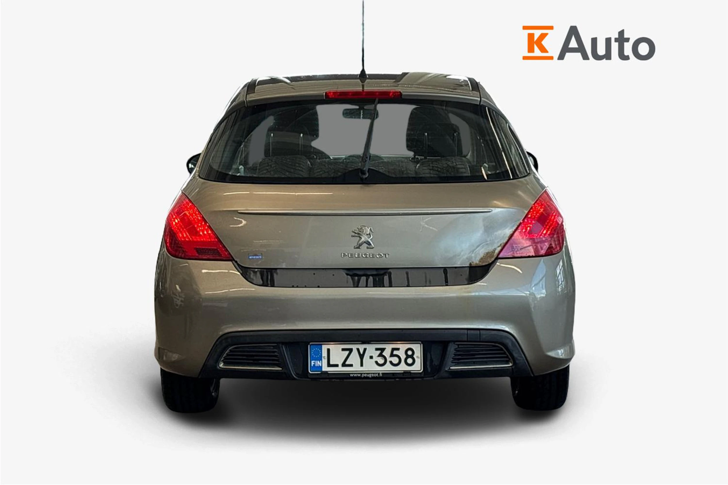 Harmaa Peugeot 308 2012 kuva 3.