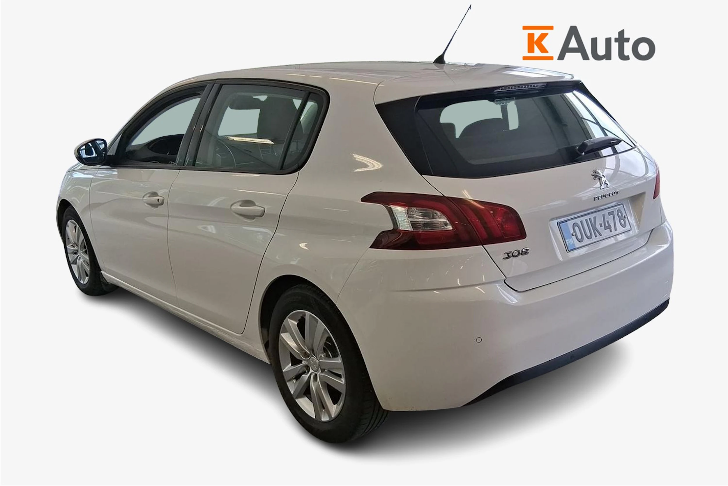 valkoinen Peugeot 308 2014 kuva 2.