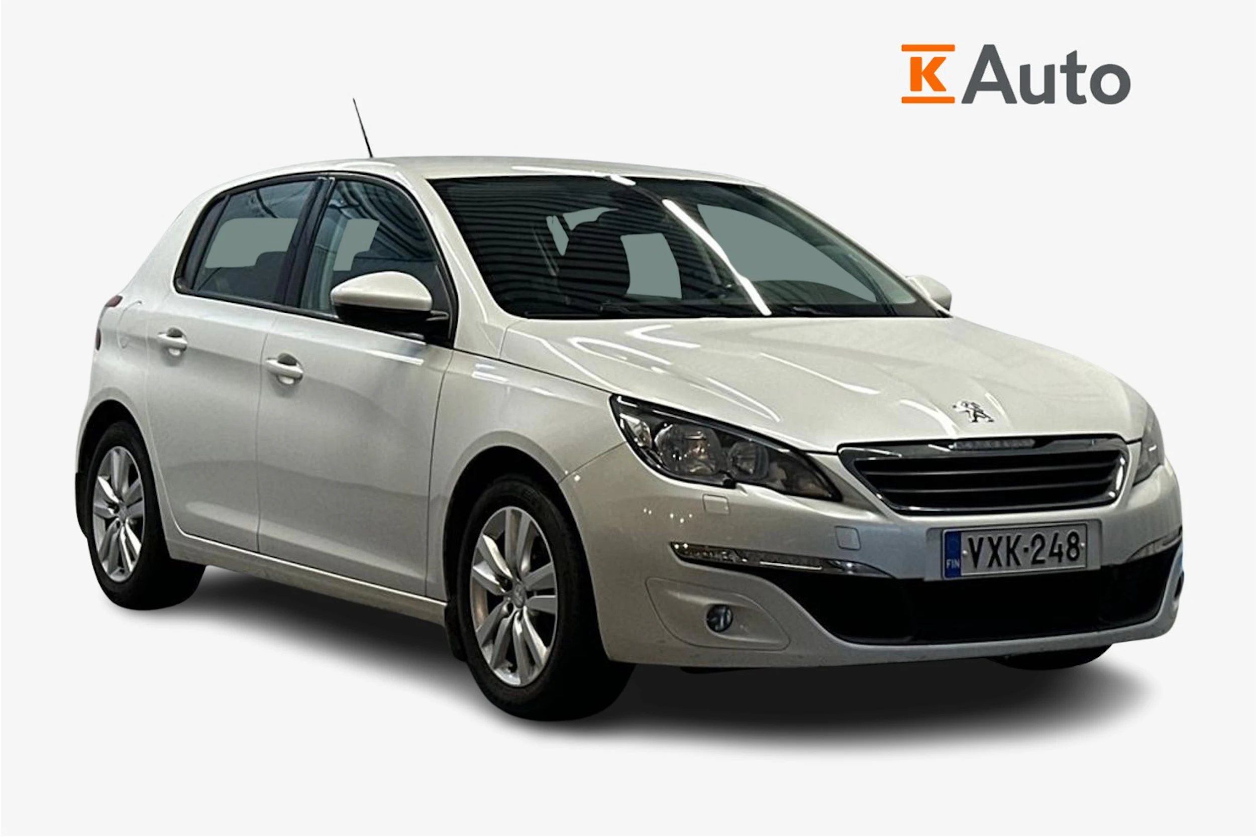 valkoinen Peugeot 308 2014 kuva 1.