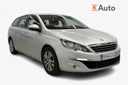 harmaa Peugeot 308 2015 kuva 1.