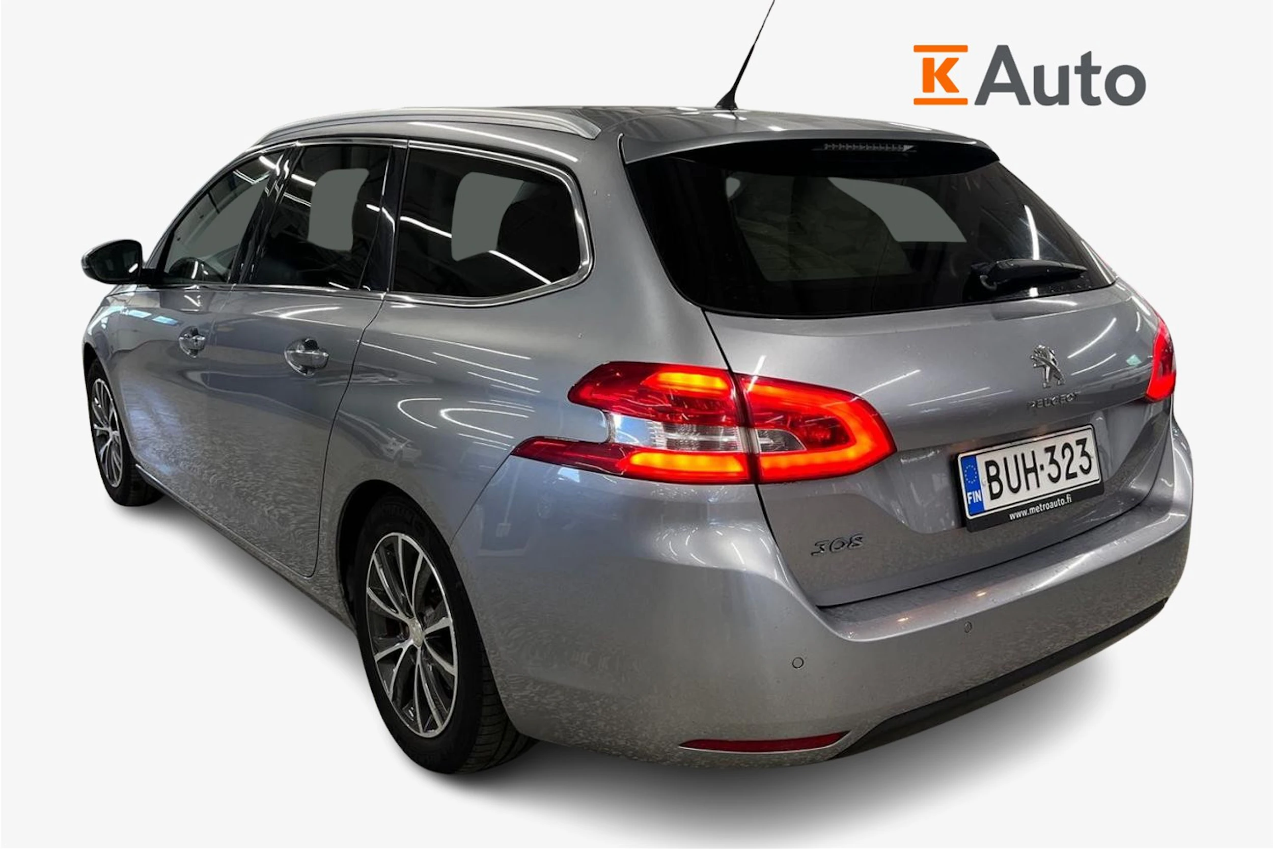 harmaa Peugeot 308 2015 kuva 3.