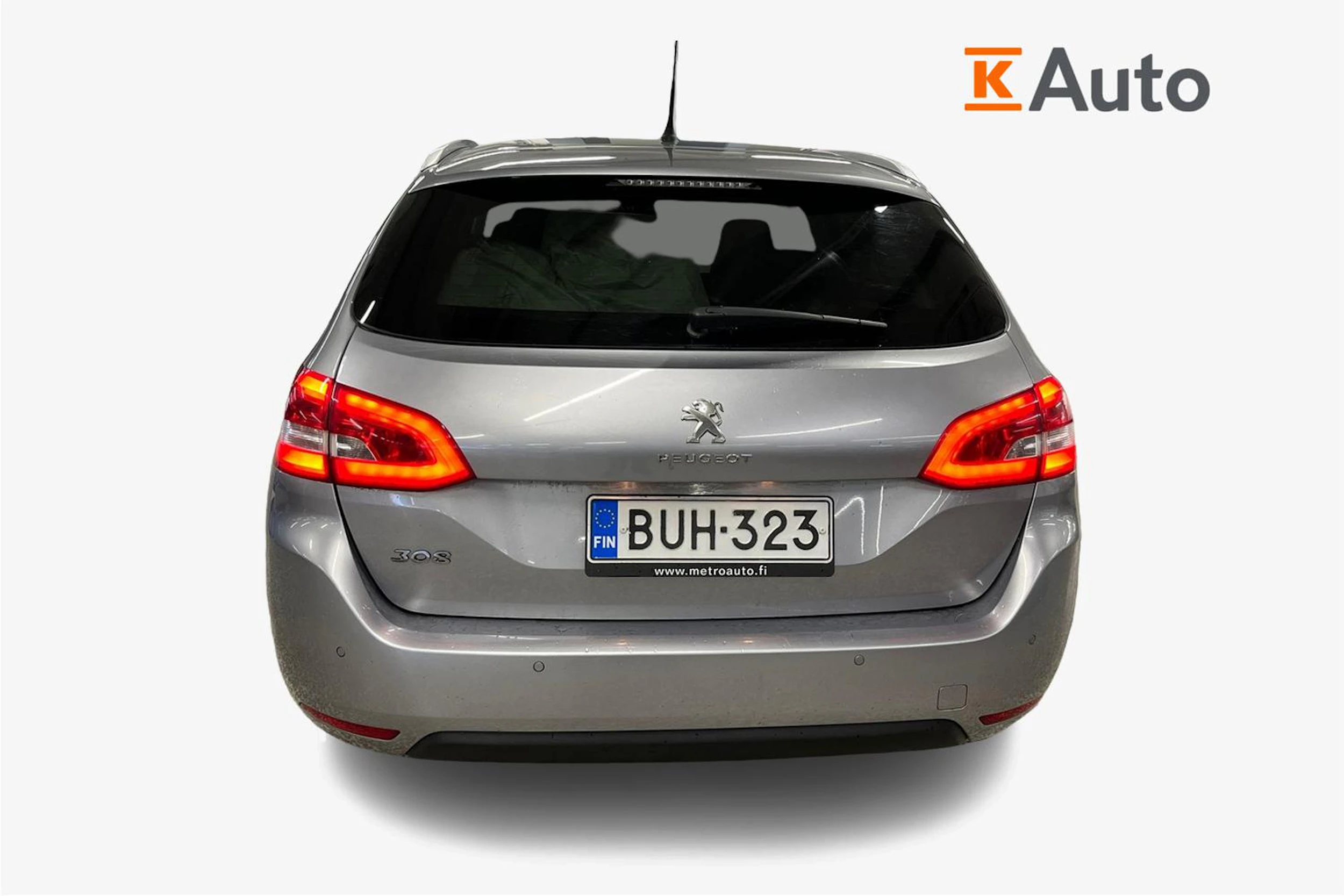 harmaa Peugeot 308 2015 kuva 4.