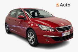 punainen Peugeot 308 2015 kuva 1.