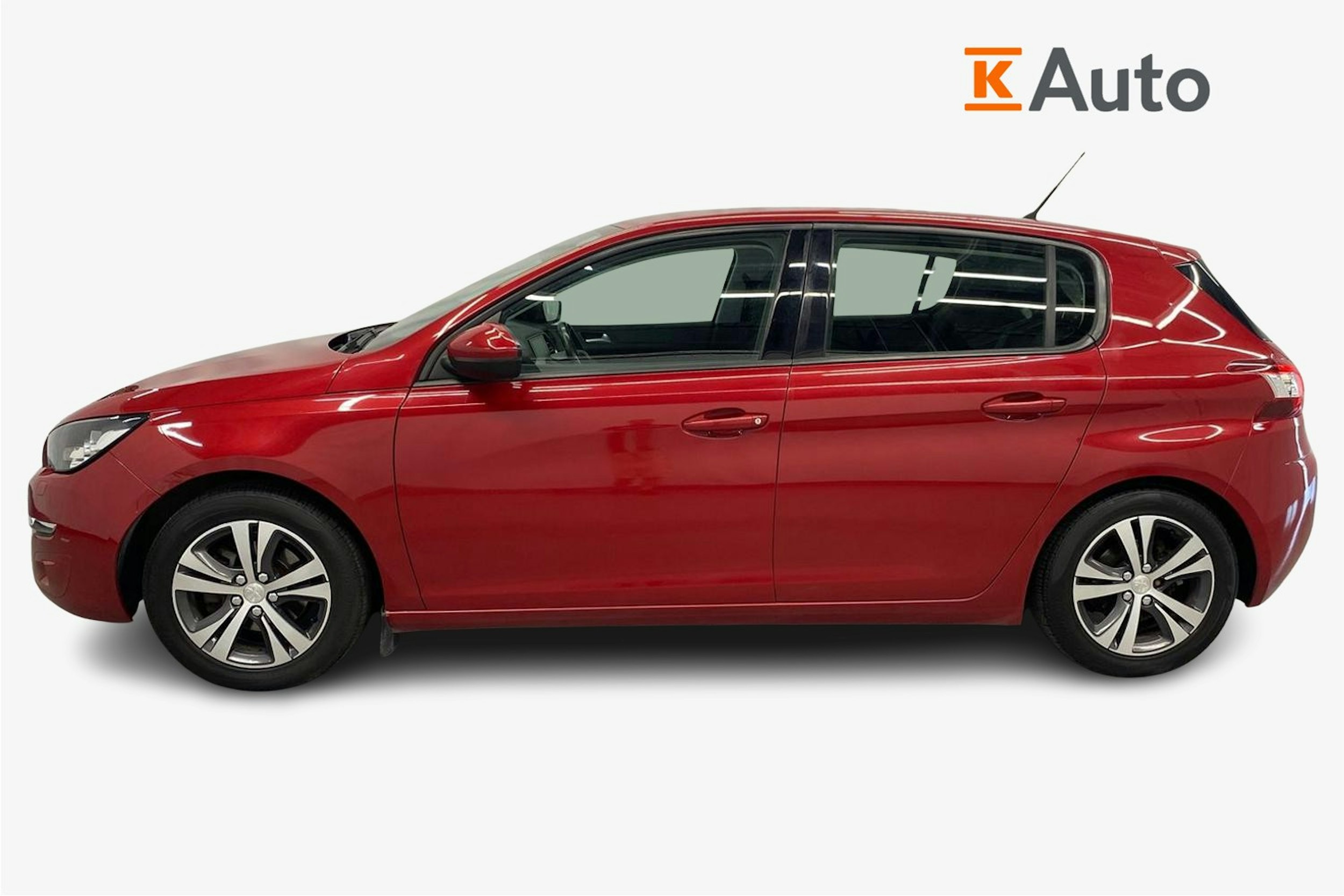 punainen Peugeot 308 2015 kuva 5.