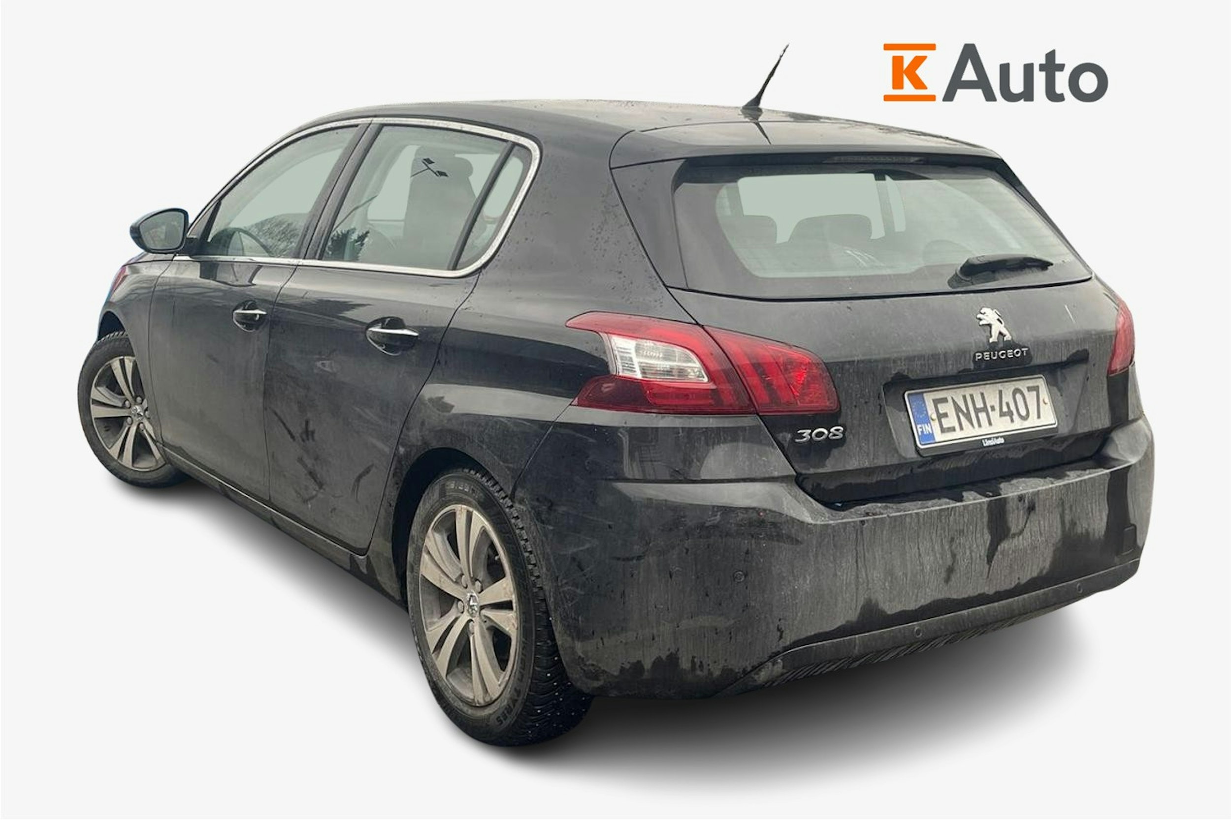 musta Peugeot 308 2015 kuva 2.
