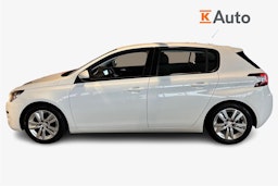 Valkoinen Peugeot 308 2015 kuva 6.