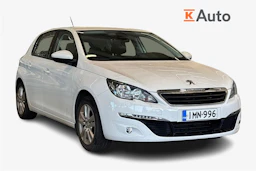 valkoinen Peugeot 308 2016 kuva 1.