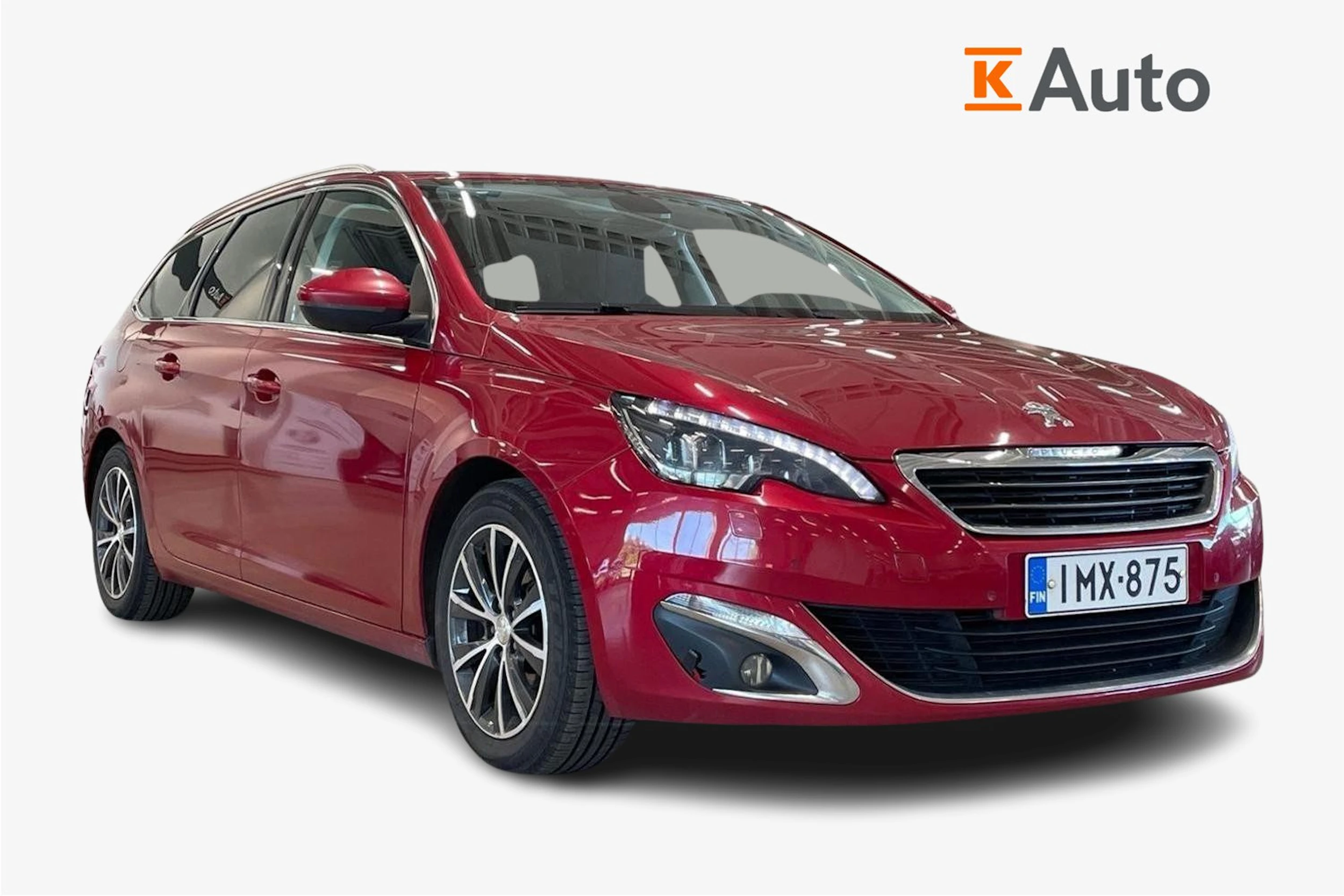 met. punainen Peugeot 308 2016 kuva 1.