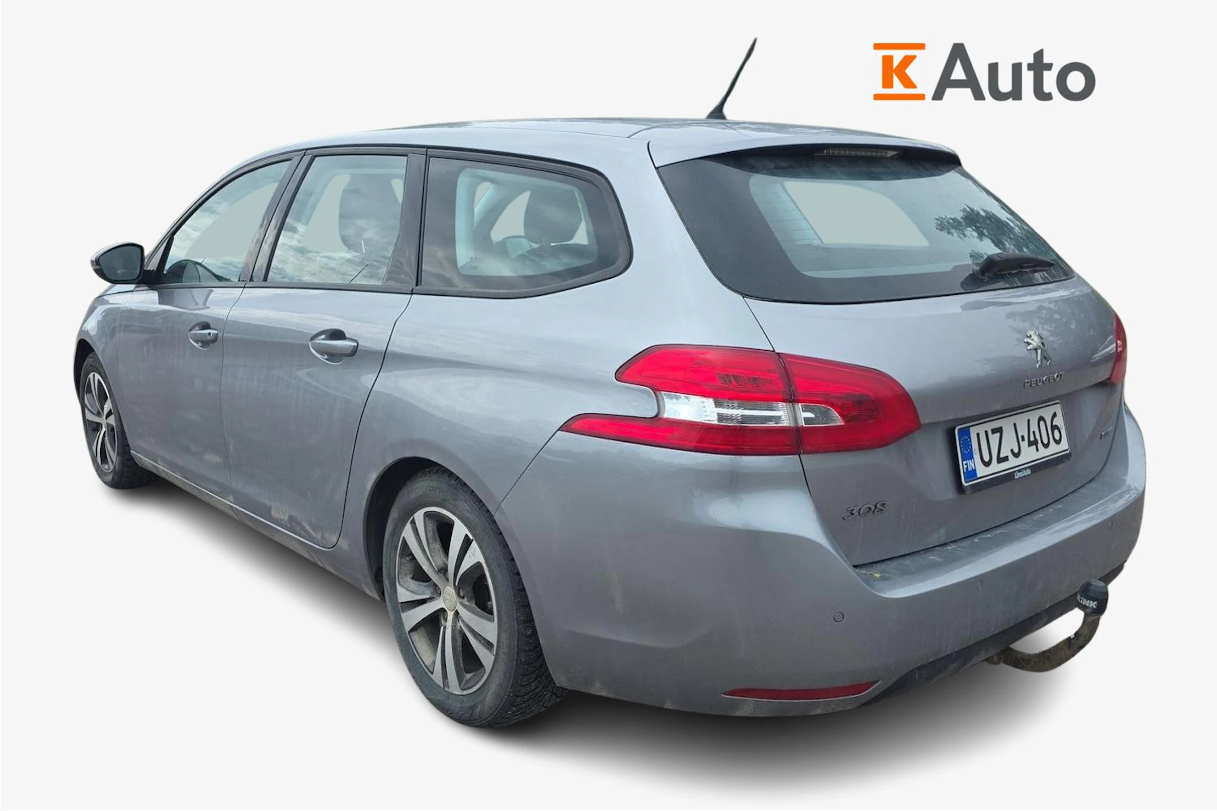 harmaa Peugeot 308 2017 kuva 2.