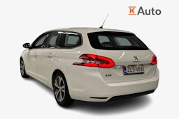 Valkoinen Peugeot 308 2018 kuva 2.