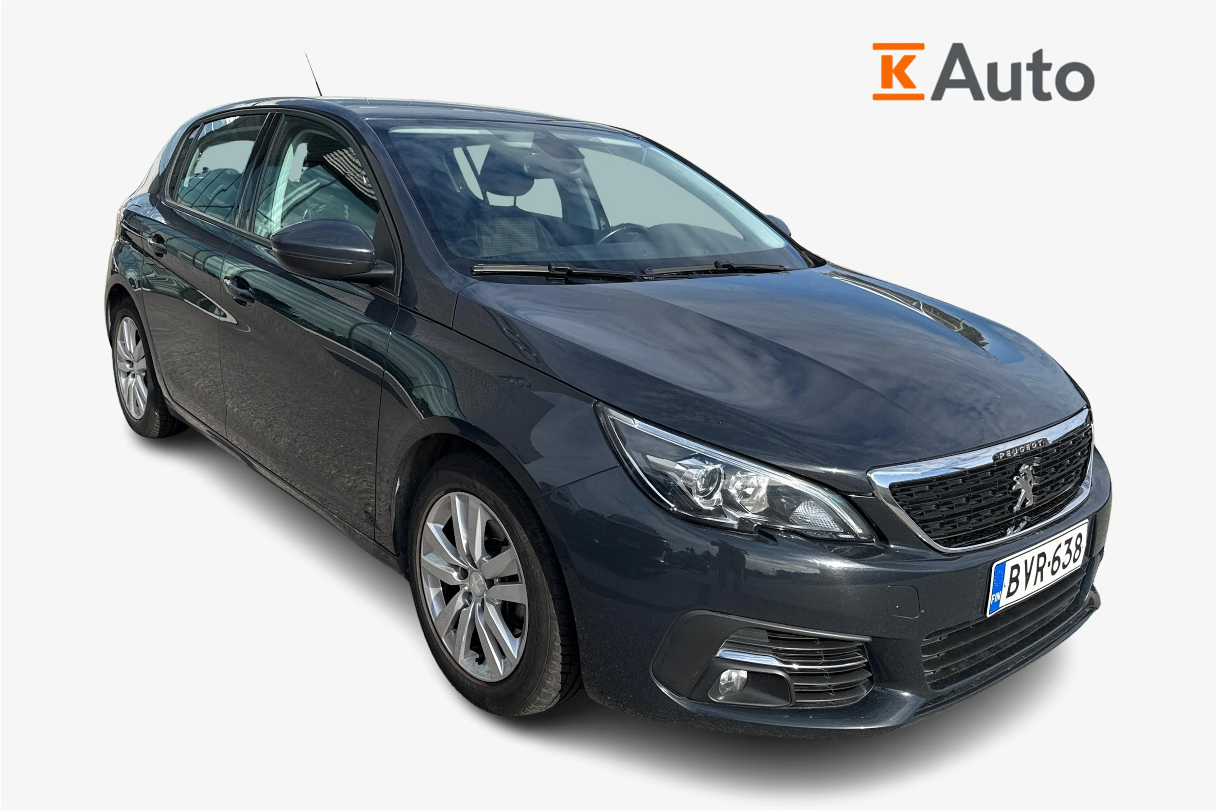 harmaa Peugeot 308 2019 kuva 1.