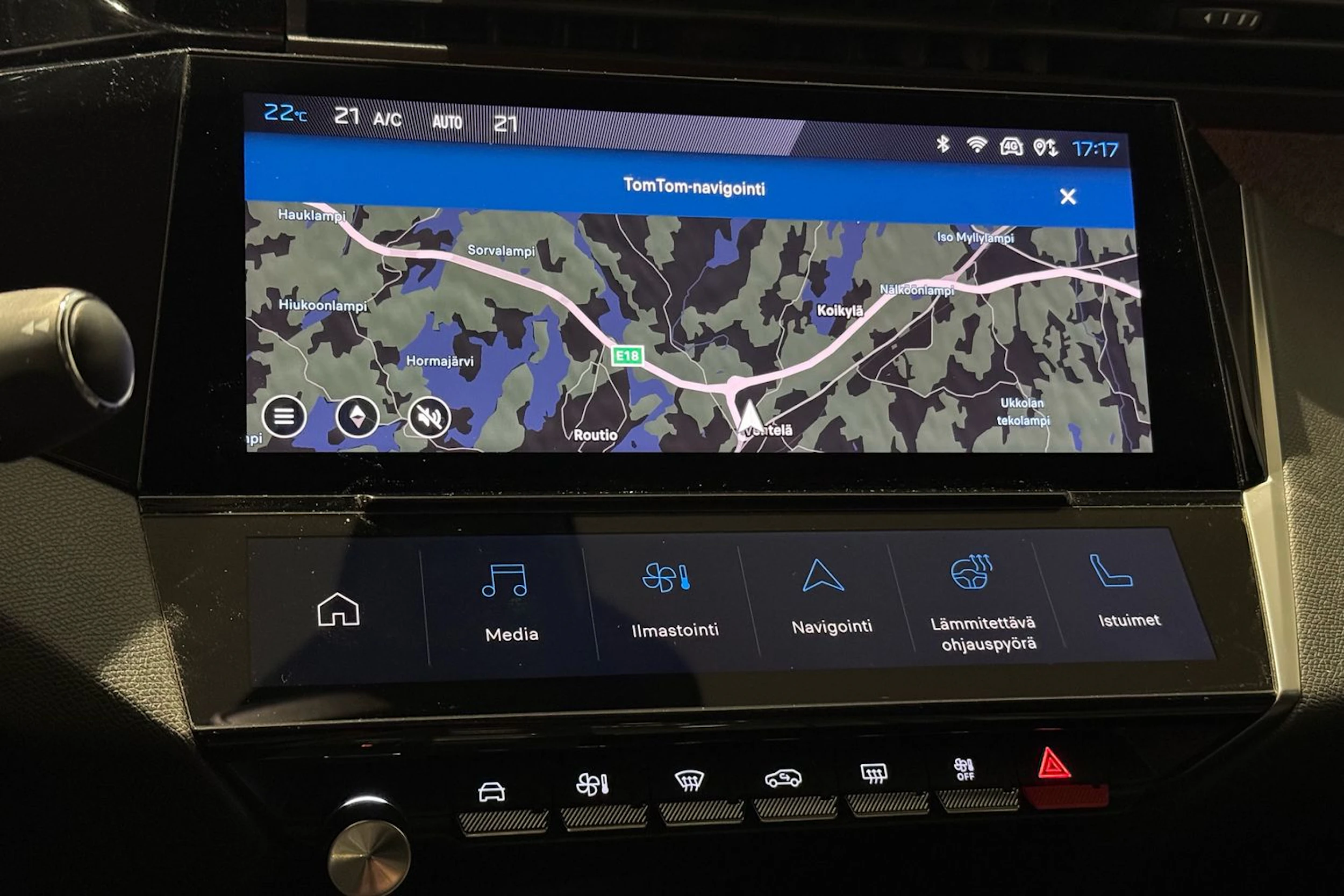 sininen Peugeot 308 2022 kuva 23.