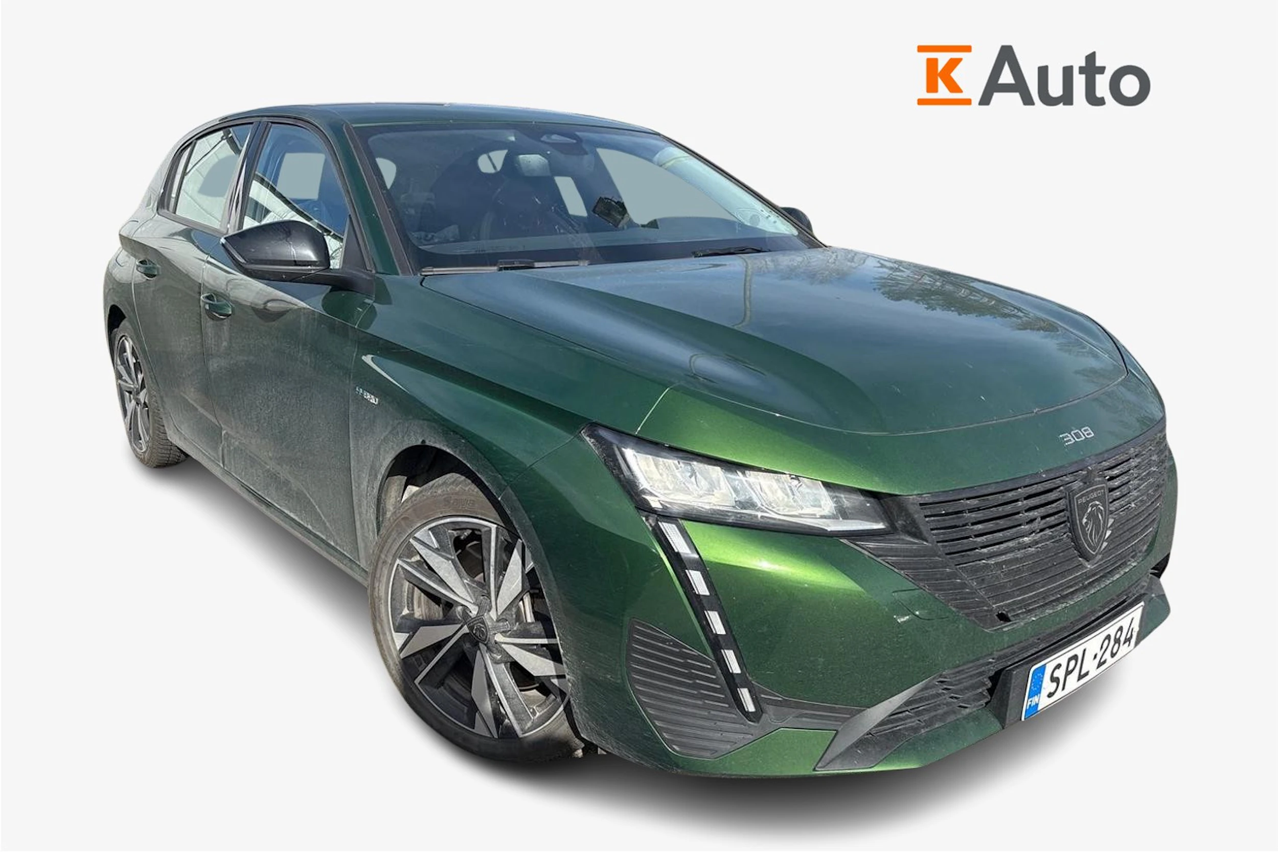 met. vihreä Peugeot 308 2023 kuva 1.