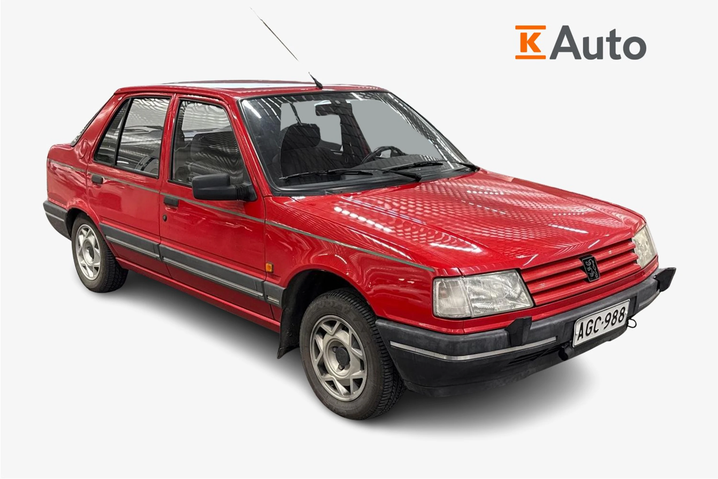 punainen Peugeot 309 1992 kuva 1.