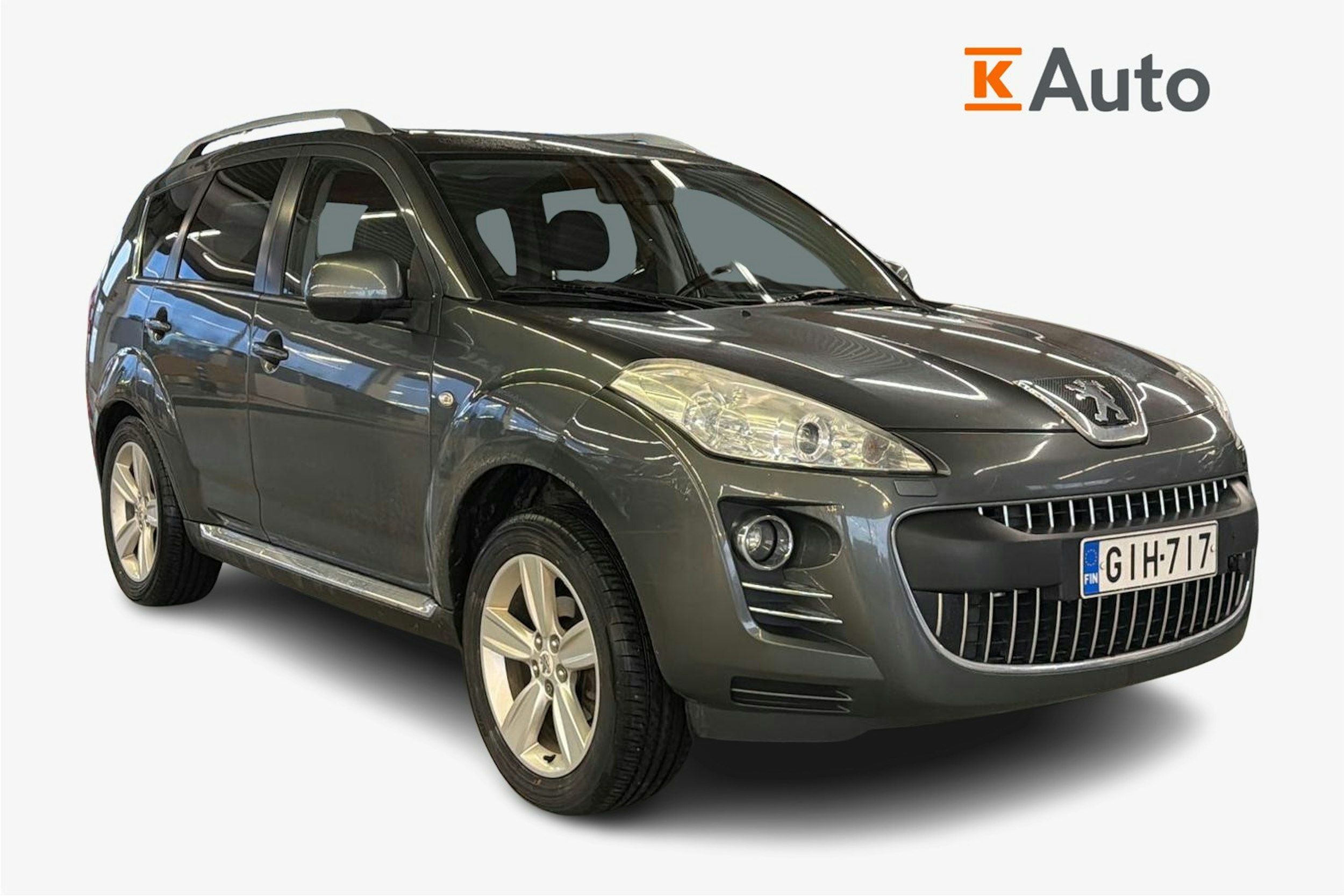 harmaa Peugeot 4007 2009 kuva 1.