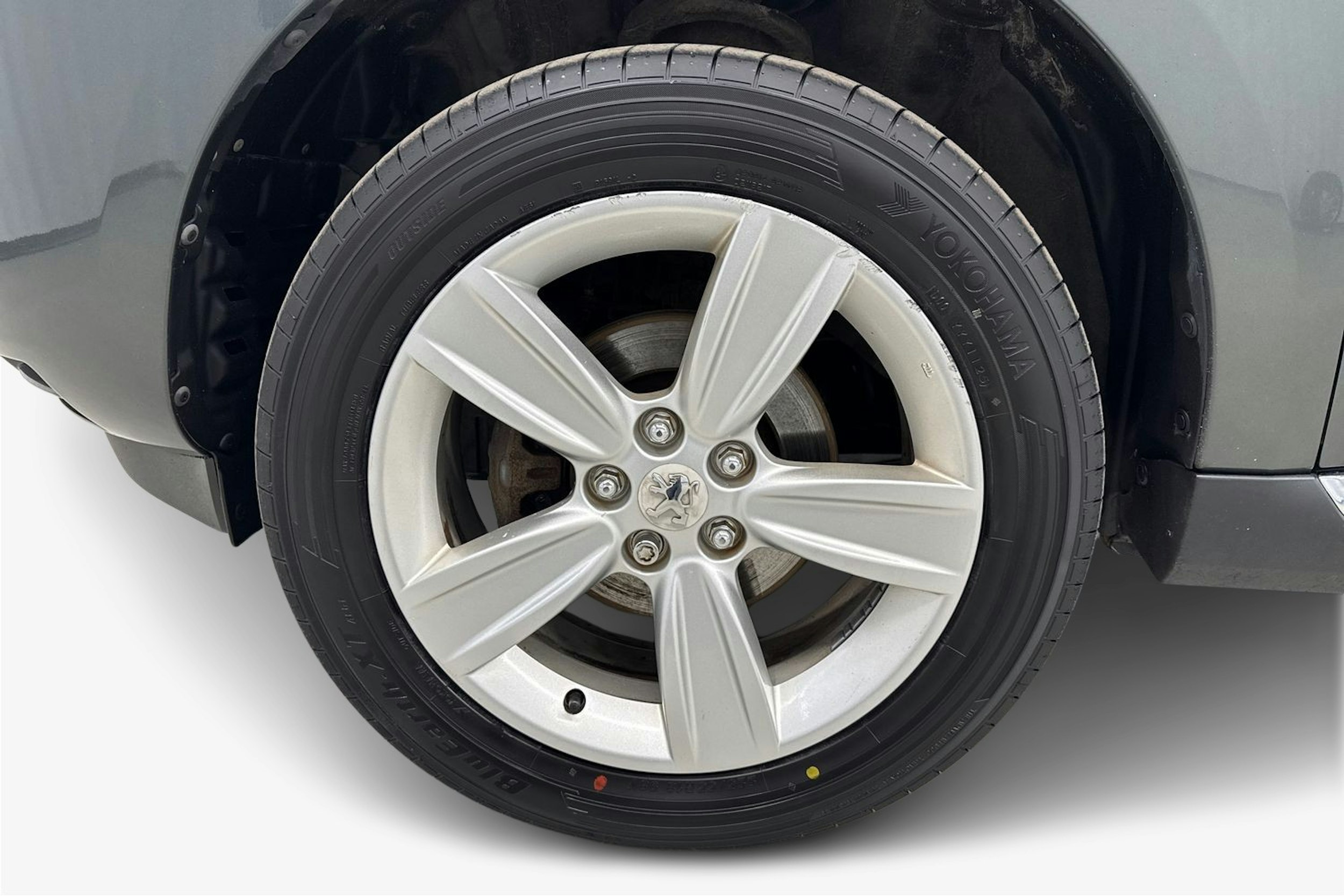 harmaa Peugeot 4007 2009 kuva 11.