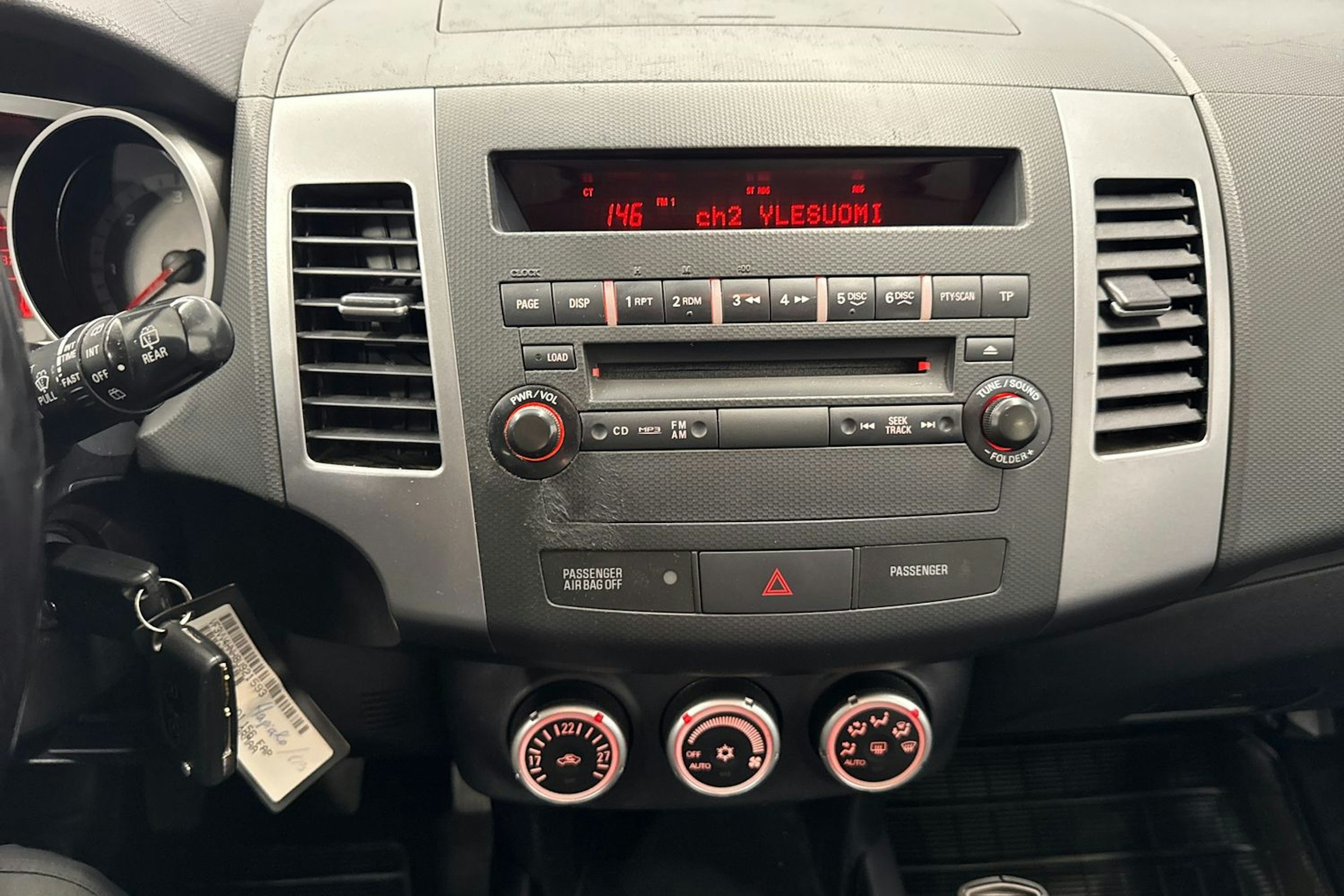 harmaa Peugeot 4007 2009 kuva 26.