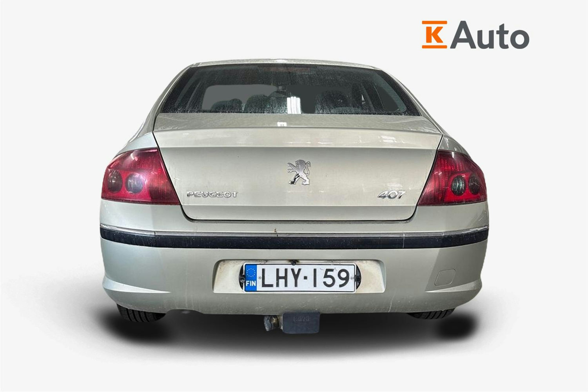 Ruskea (beige) Peugeot 407 2006 kuva 3.