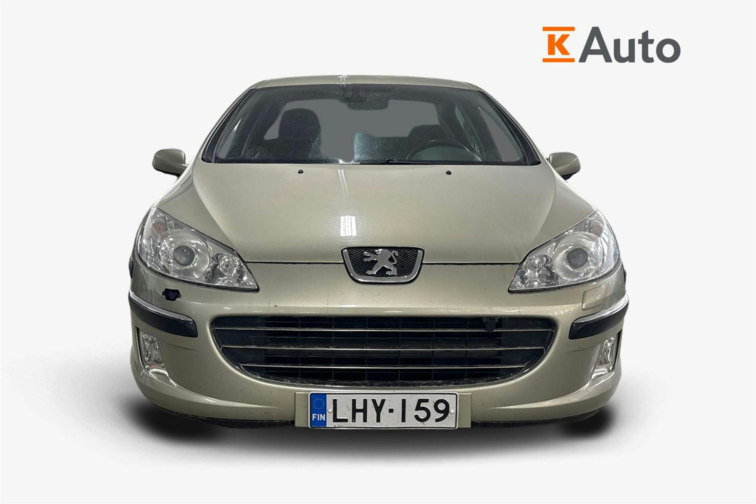 Ruskea (beige) Peugeot 407 2006 kuva 4.
