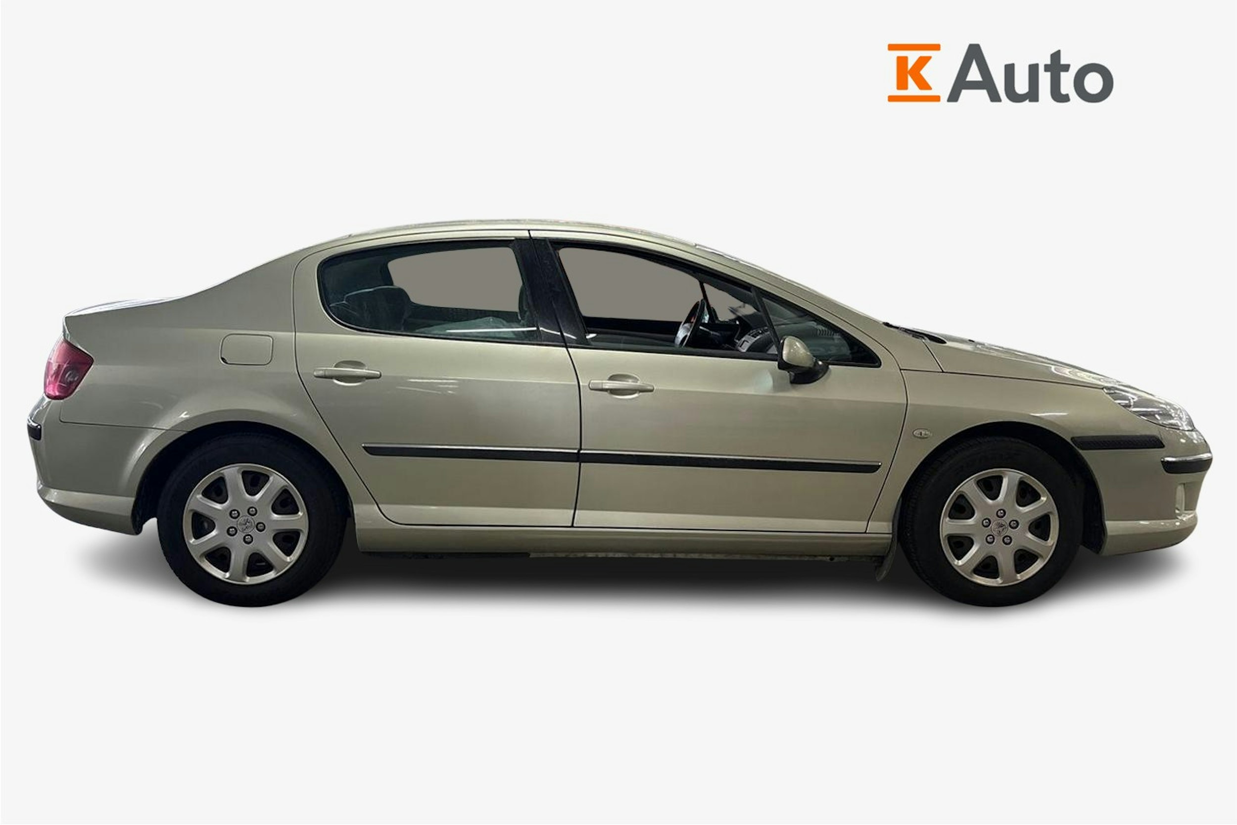 Ruskea (beige) Peugeot 407 2006 kuva 5.