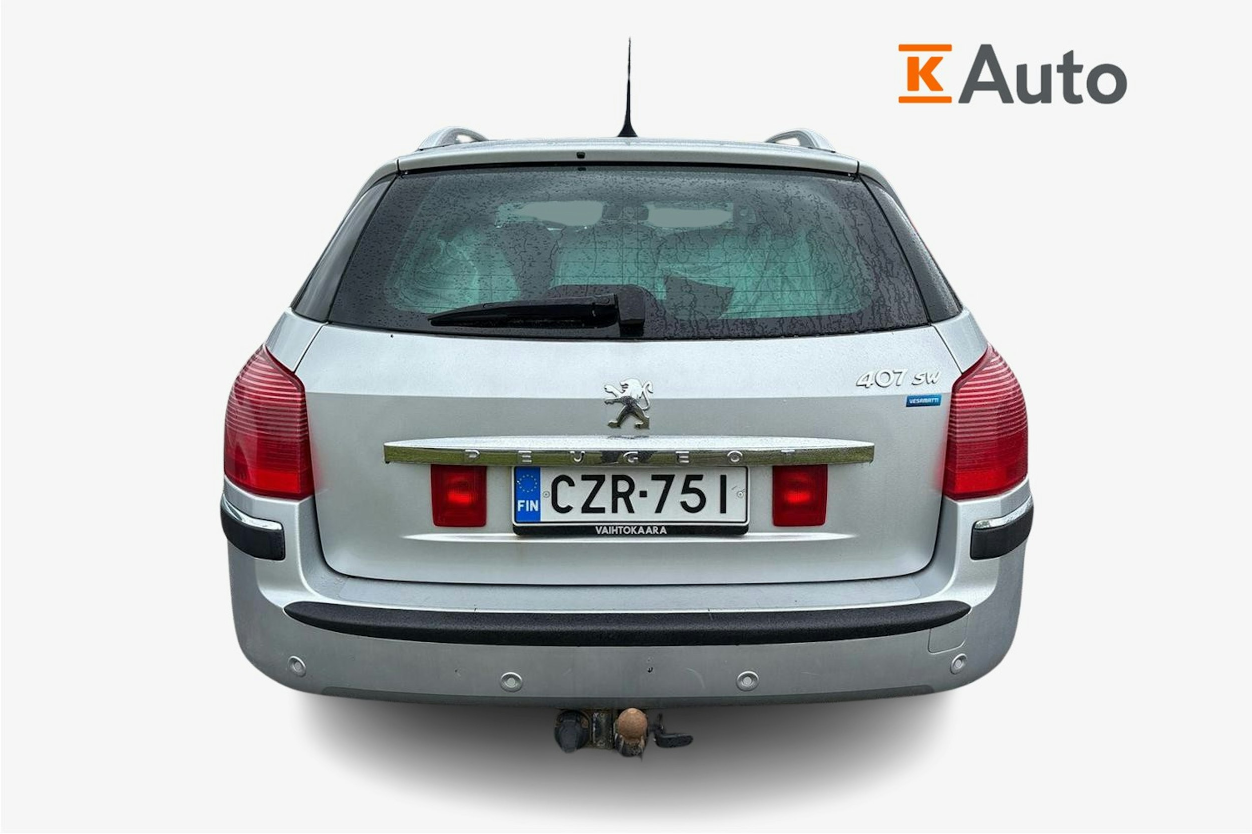Harmaa Peugeot 407 2007 kuva 3.