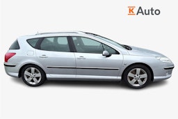 Harmaa Peugeot 407 2007 kuva 6.