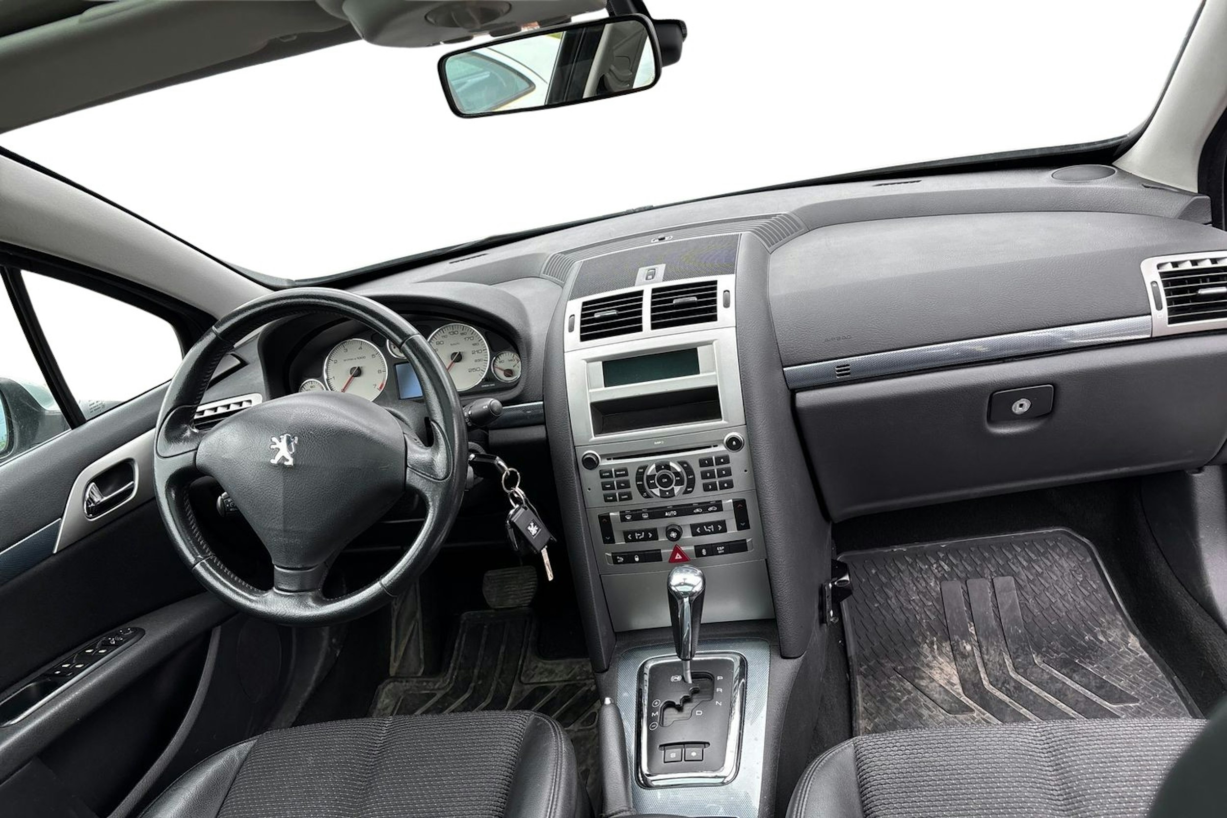 Harmaa Peugeot 407 2007 kuva 9.