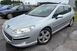 Harmaa Peugeot 407 2007 kuva 15.