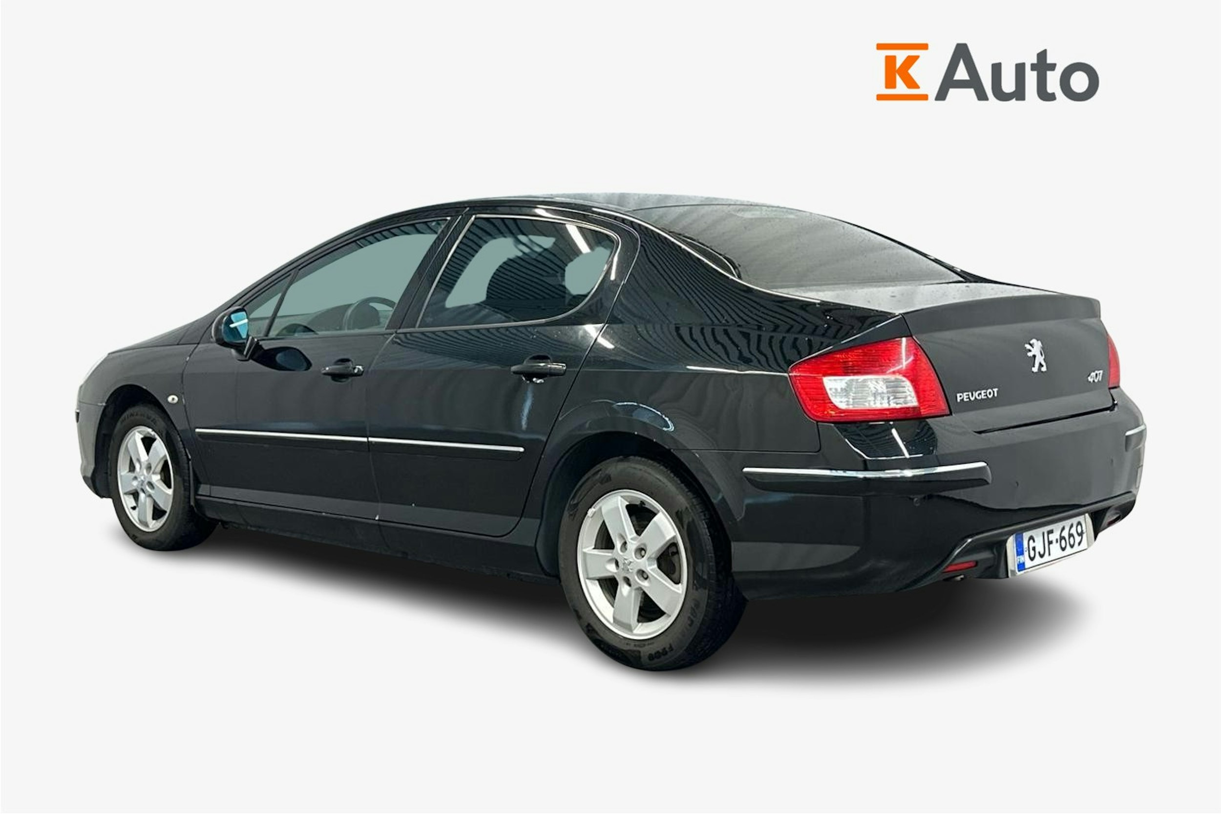 Musta Peugeot 407 2010 kuva 2.