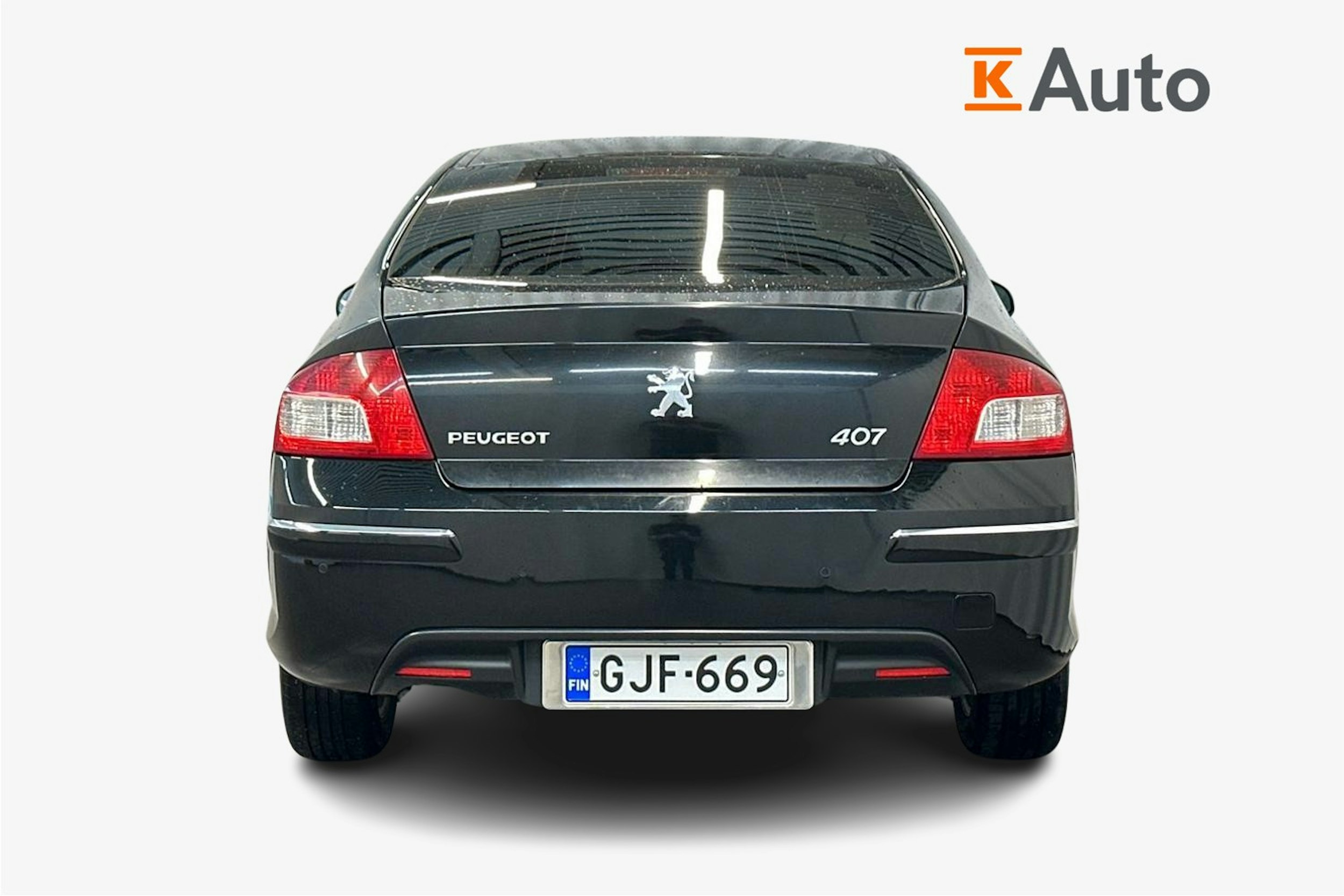 Musta Peugeot 407 2010 kuva 3.